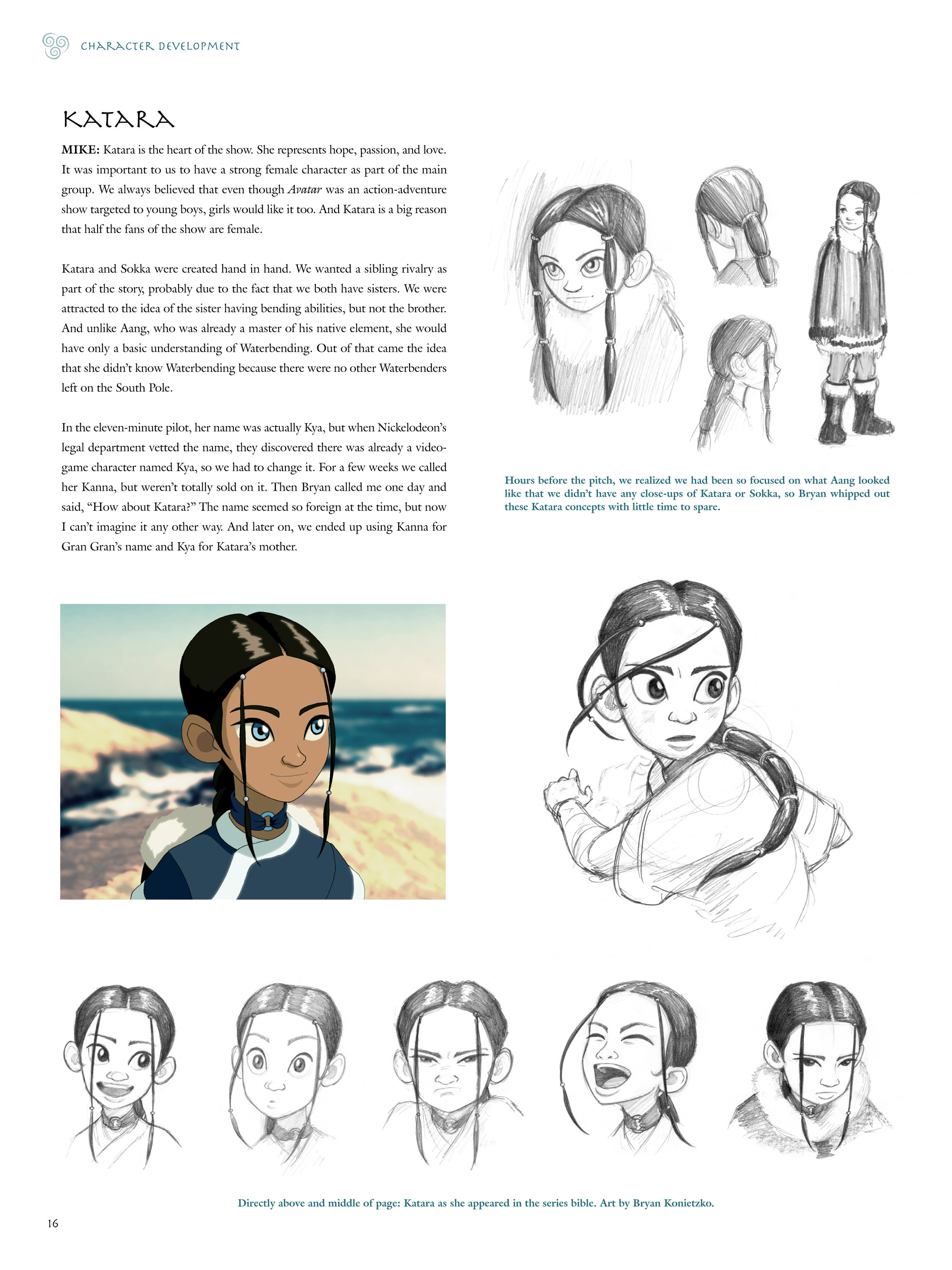 Read online Avatar: The Last Airbender - The Art of the Animated Series comic -  Issue # TPB (Part 1) - 19