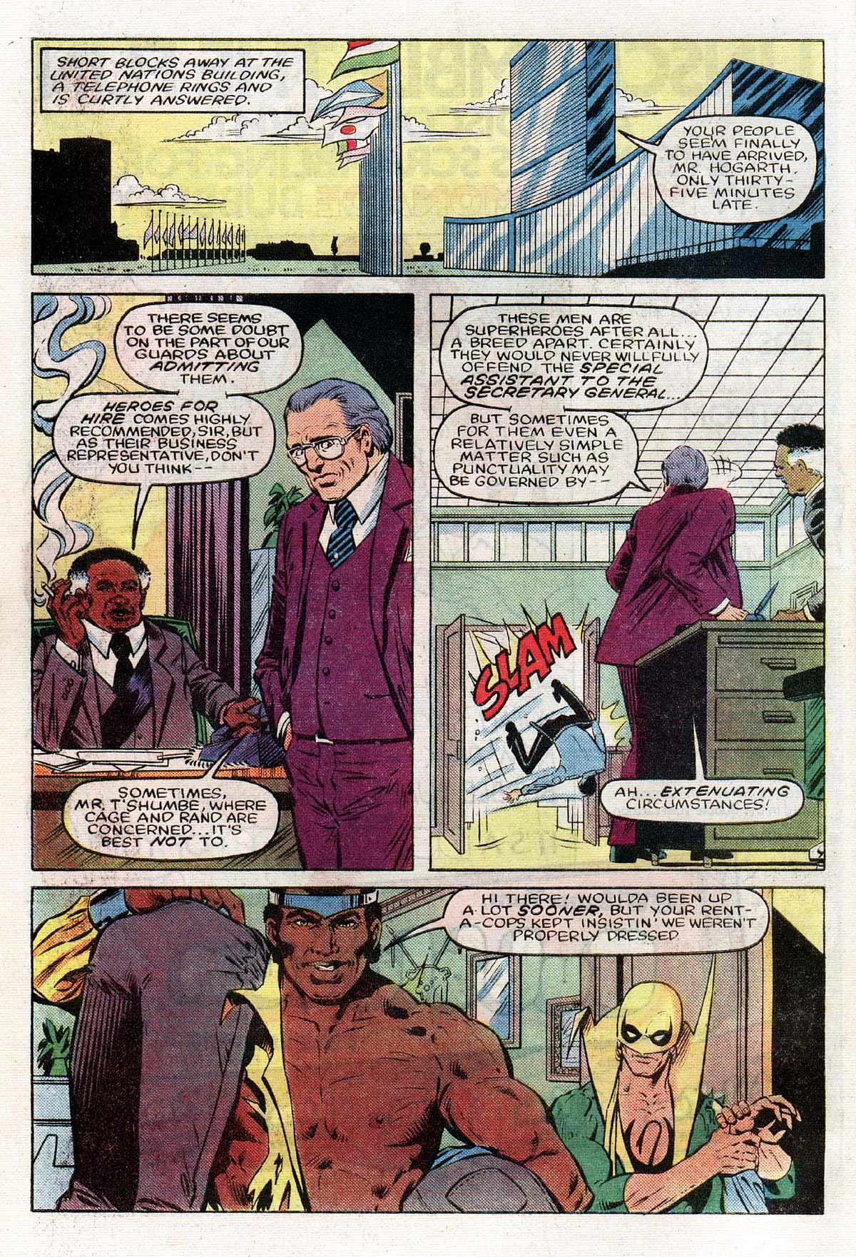 Read online Power Man and Iron Fist (1978) comic -  Issue #103 - 7
