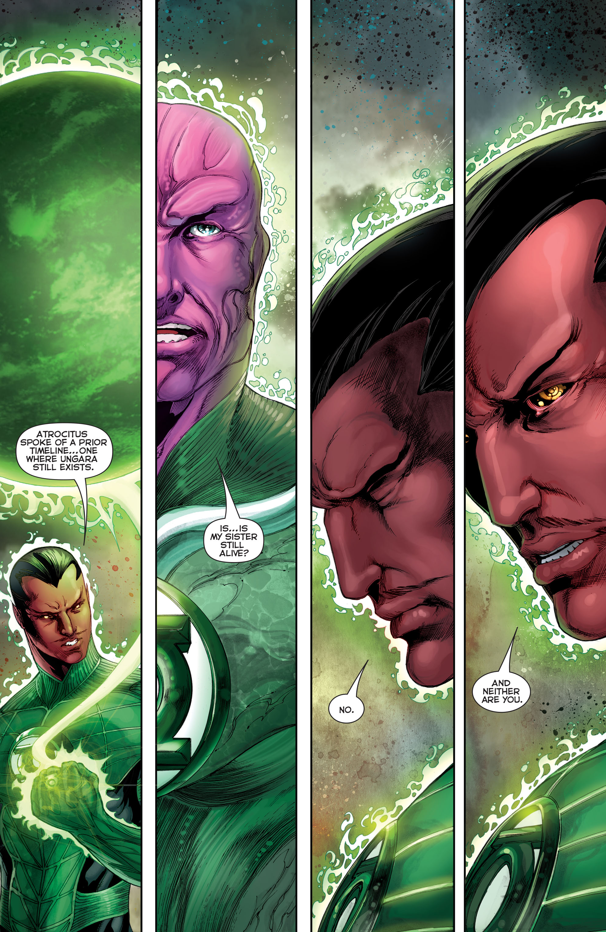 Read online Flashpoint: Abin Sur - The Green Lantern comic -  Issue #2 - 16