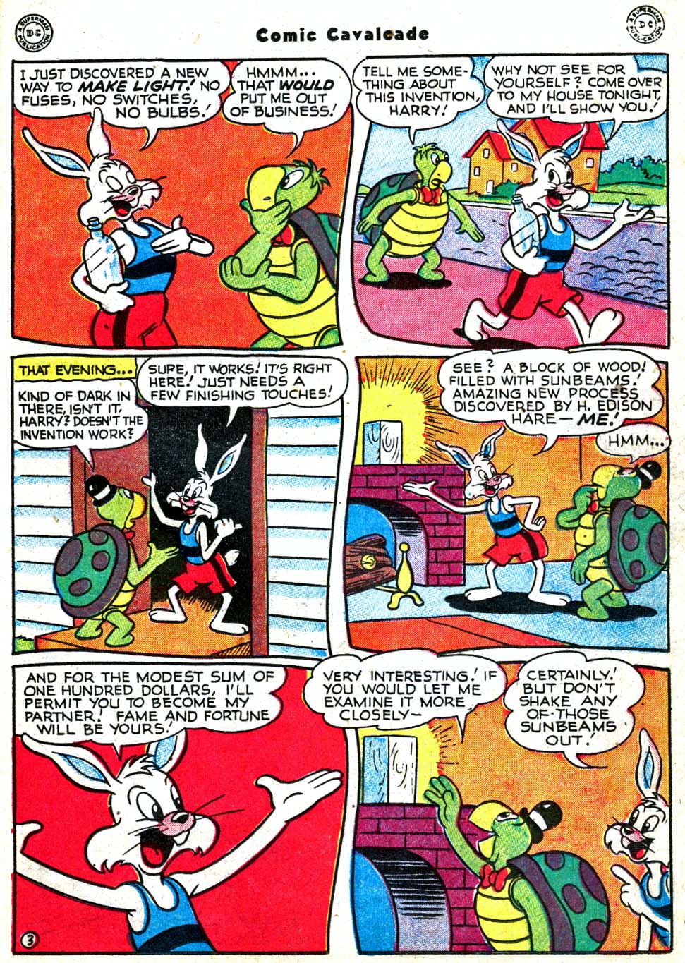 Read online Comic Cavalcade comic -  Issue #31 - 27