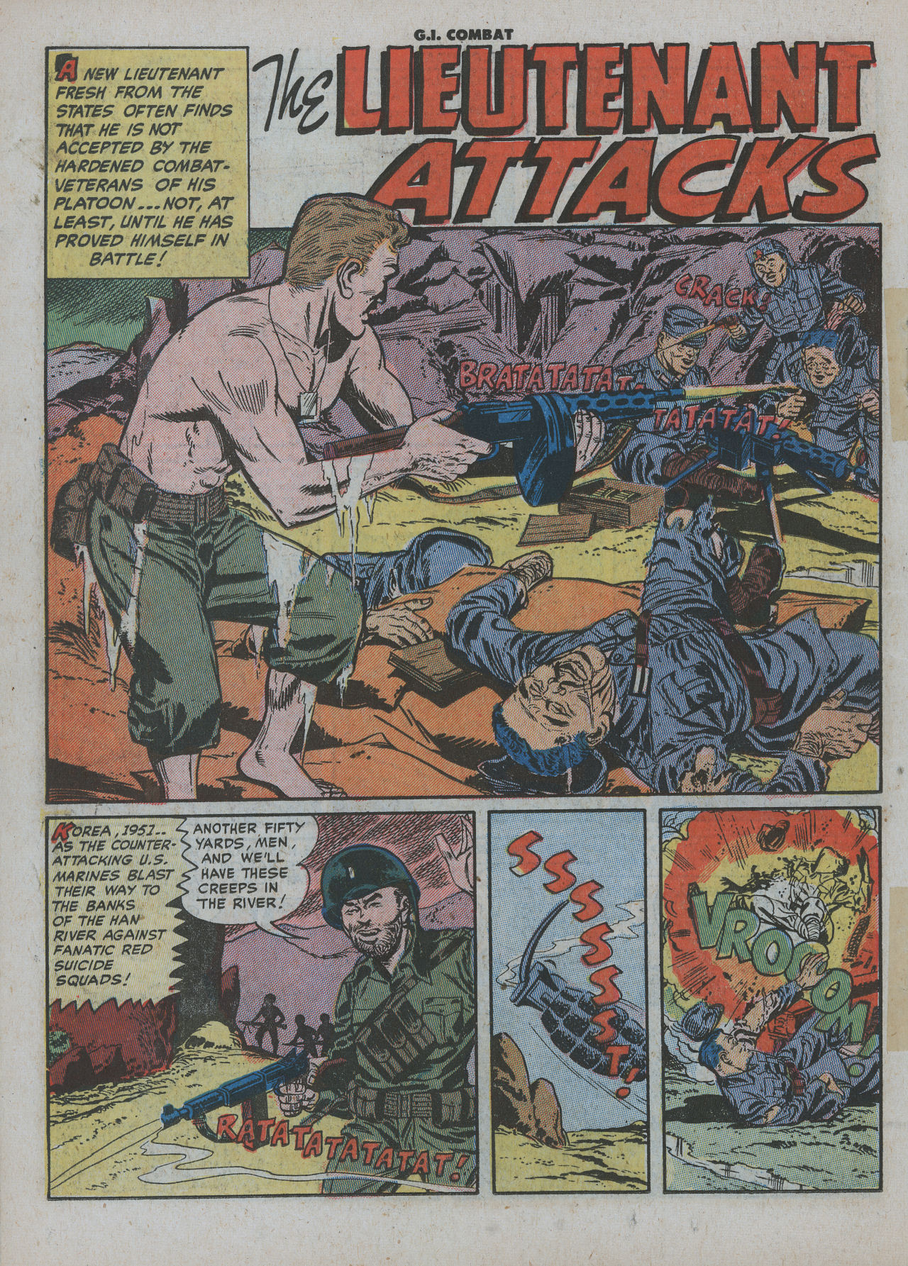 Read online G.I. Combat (1952) comic -  Issue #4 - 18