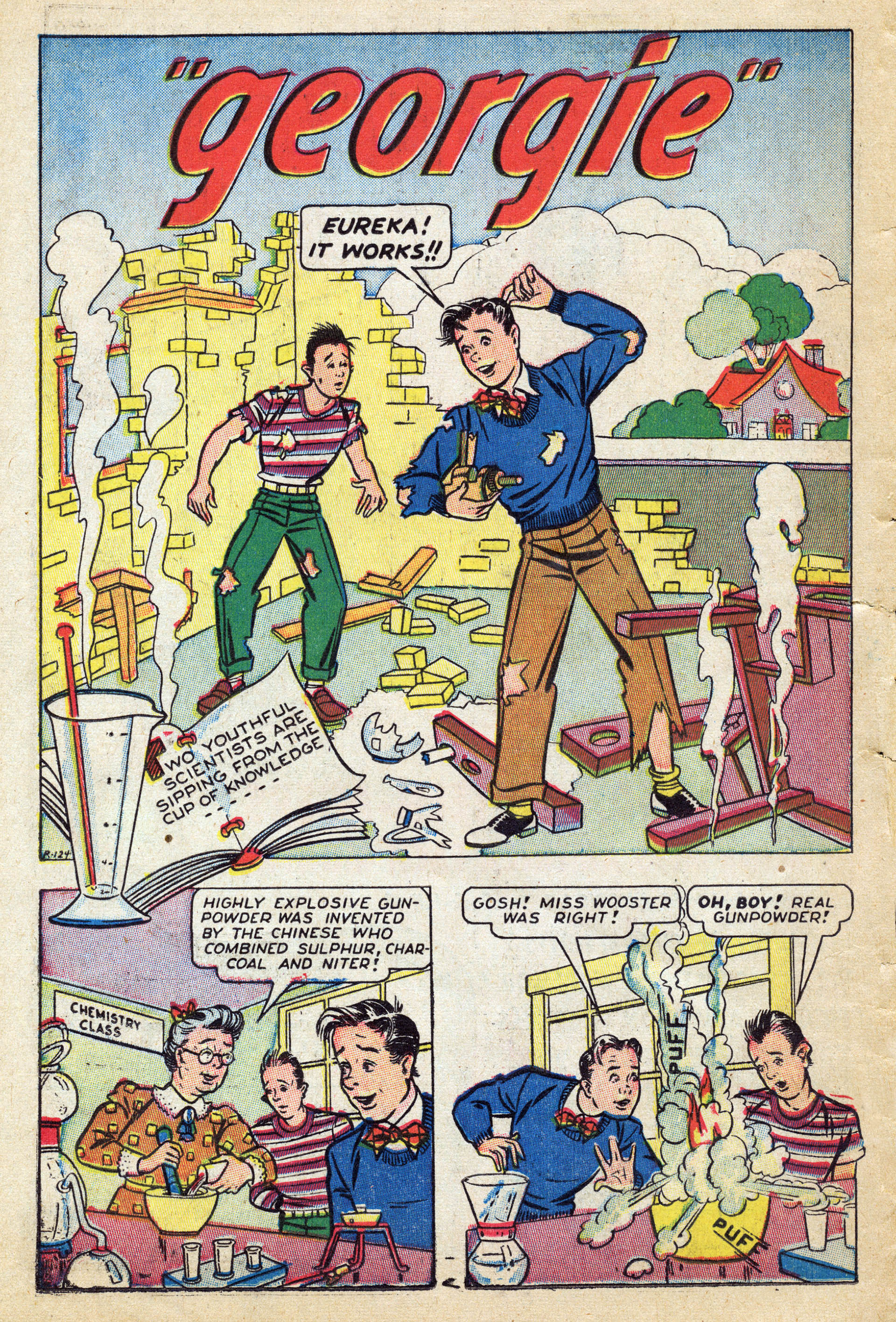 Read online Georgie Comics (1945) comic -  Issue #1 - 14