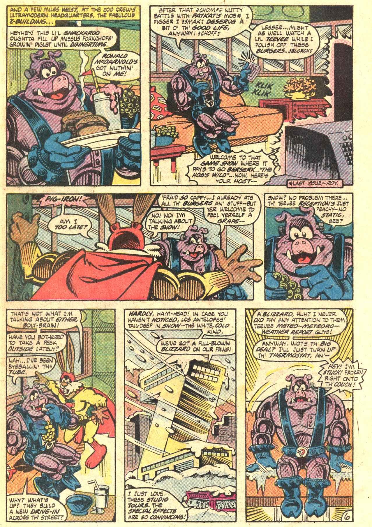 Read online Captain Carrot and His Amazing Zoo Crew! comic -  Issue #13 - 7