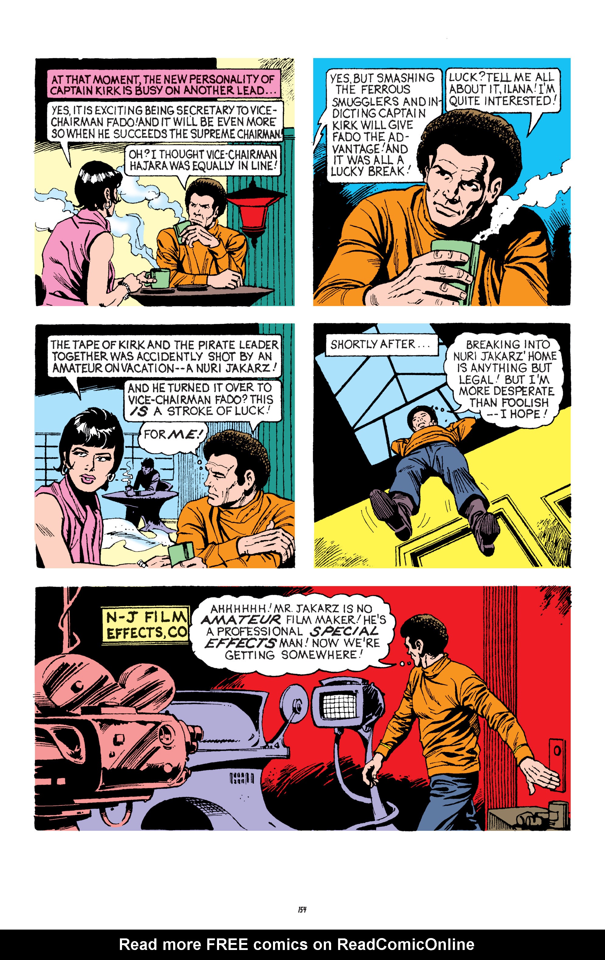 Read online Star Trek Archives comic -  Issue # TPB 4 - 154