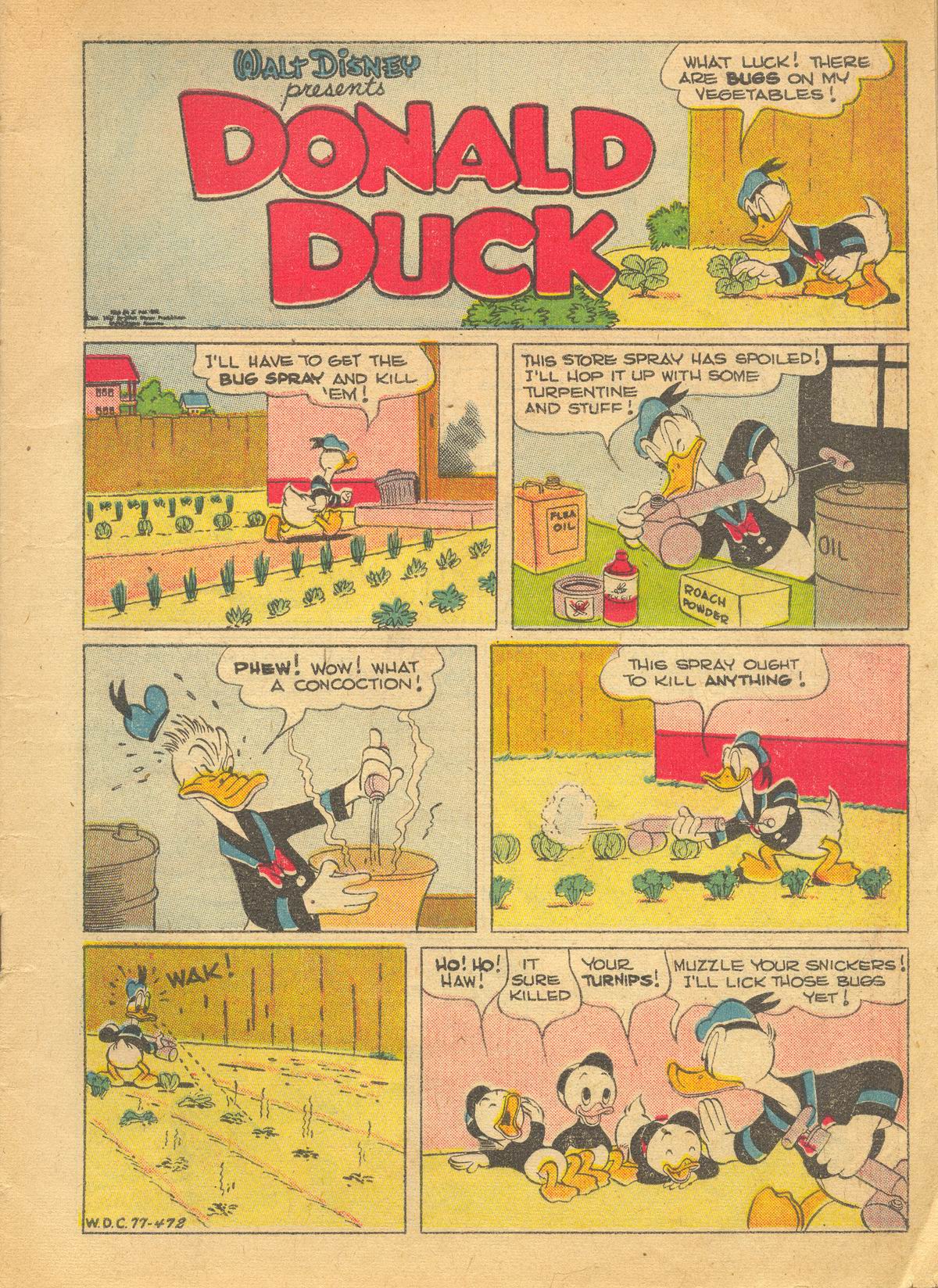 Read online Walt Disney's Comics and Stories comic -  Issue #77 - 3