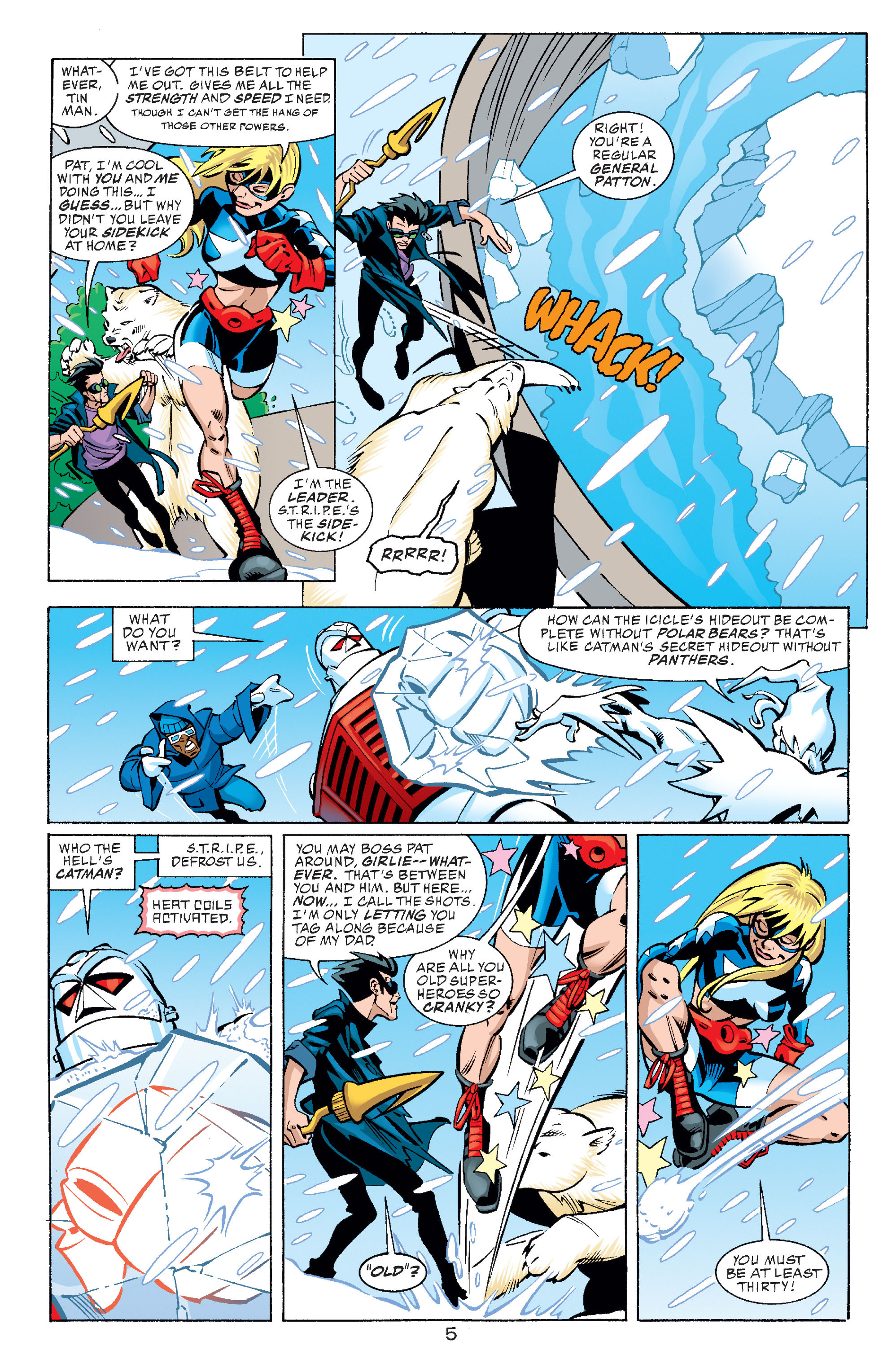 Read online Stars and S.T.R.I.P.E. comic -  Issue #0 - 5