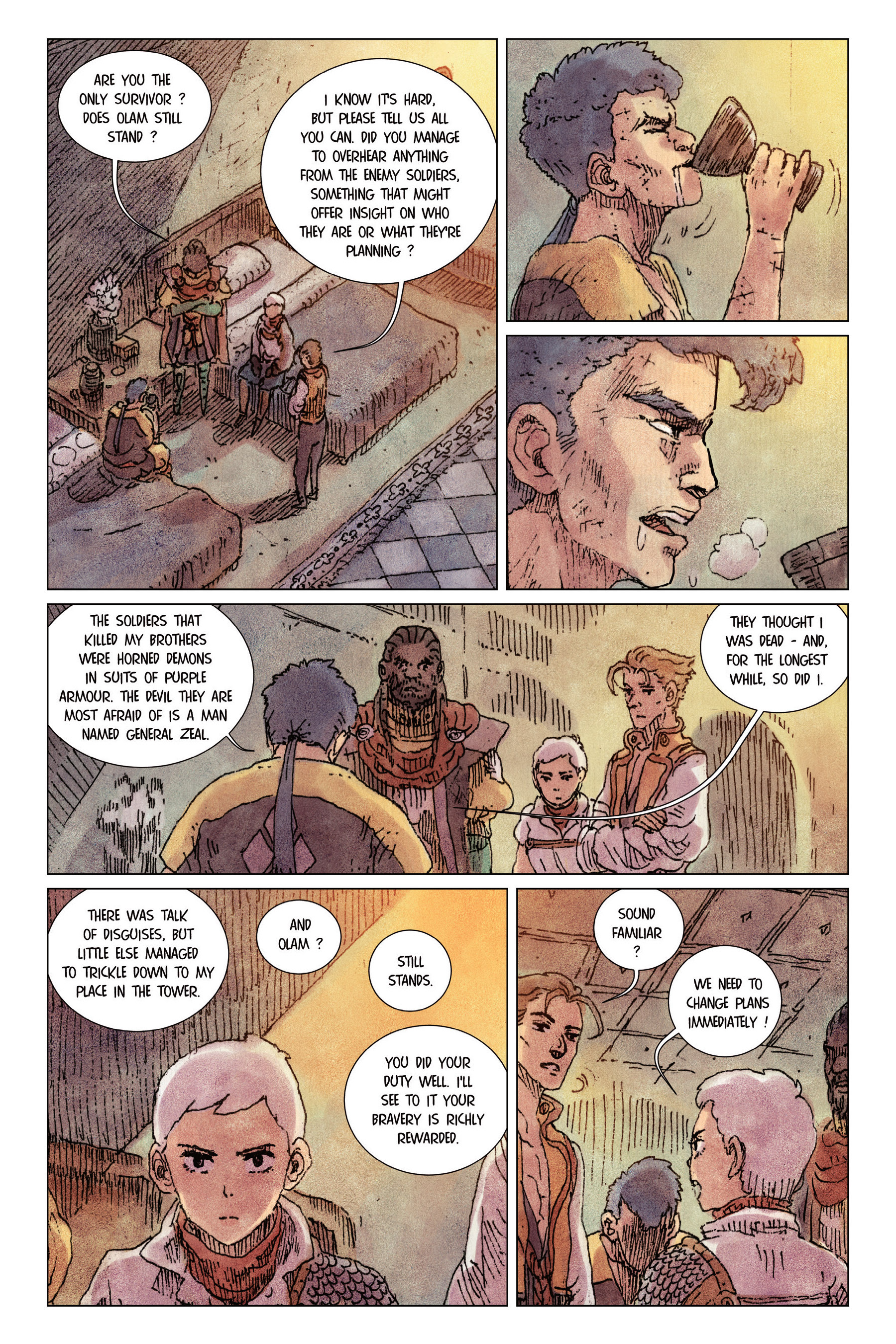 Read online Spera: Ascension of the Starless comic -  Issue # TPB 1 (Part 2) - 1
