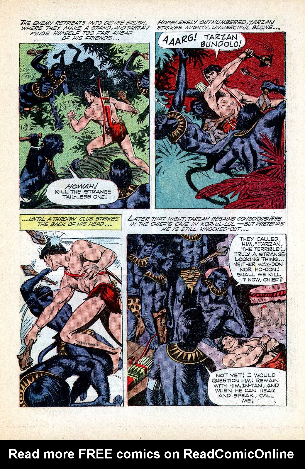 Read online Tarzan (1962) comic -  Issue #166 - 15