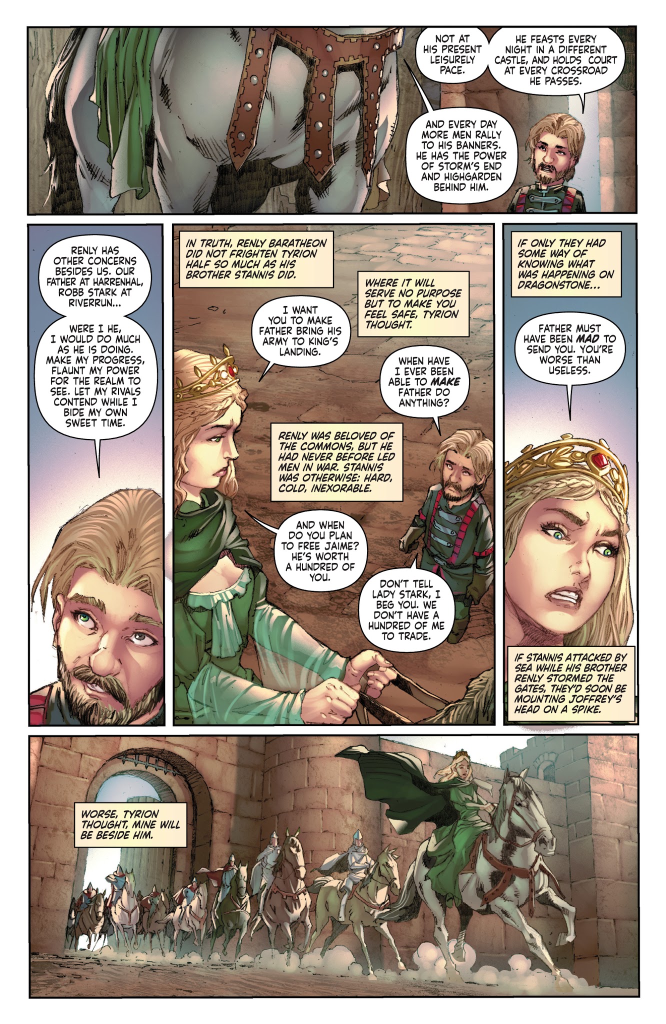 Read online A Clash of Kings comic -  Issue #10 - 8