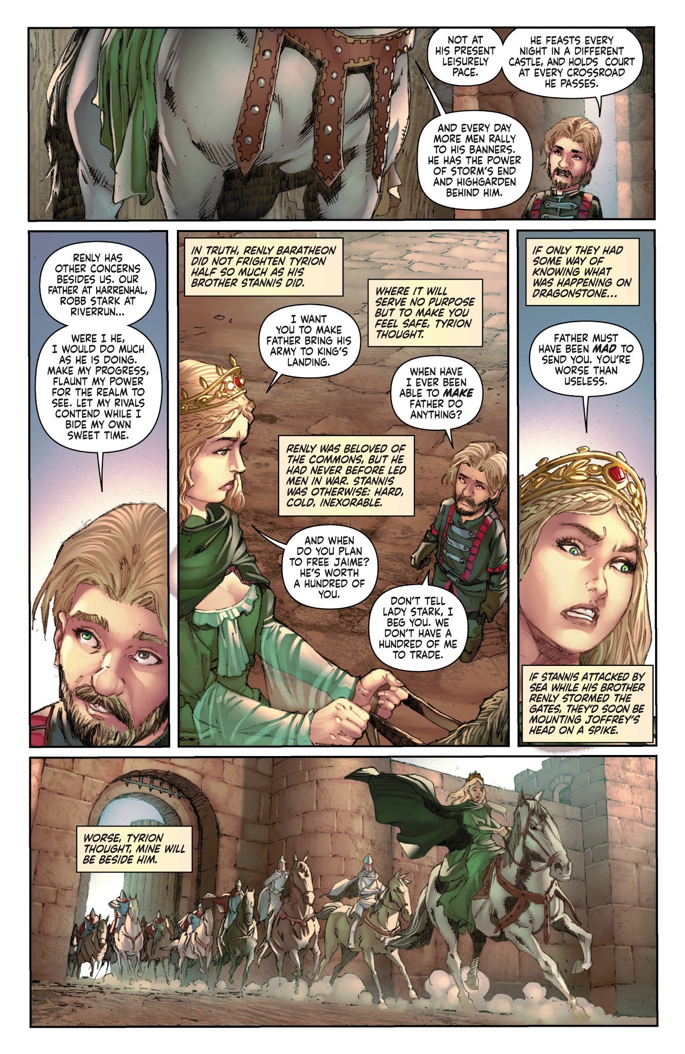 Read online A Clash of Kings comic -  Issue #10 - 8