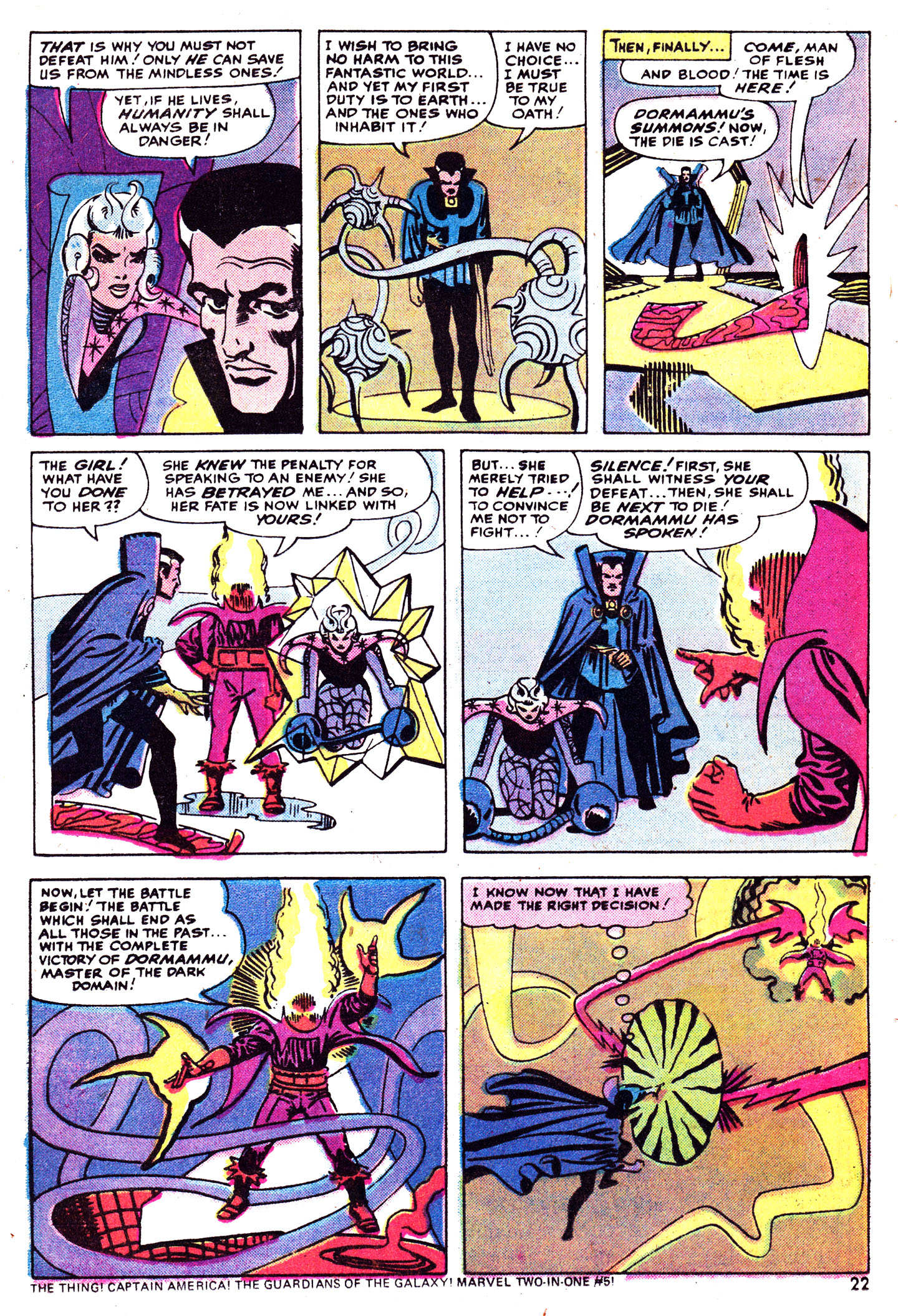 Read online Doctor Strange (1974) comic -  Issue #3 - 23