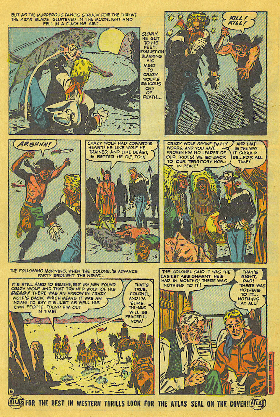 Read online The Outlaw Kid (1954) comic -  Issue #1 - 13