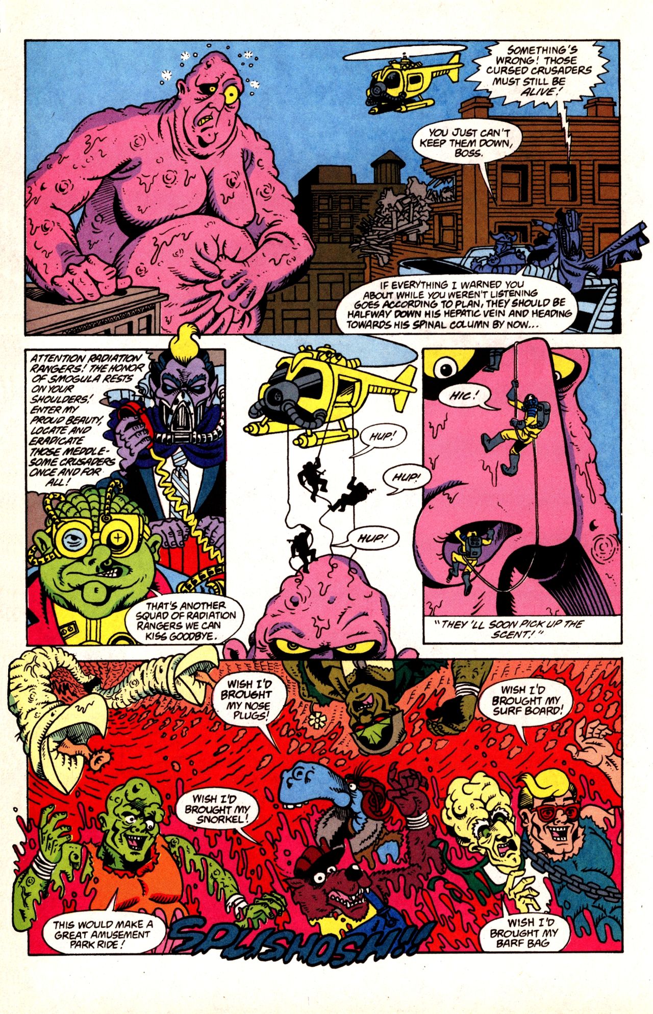 Read online Toxic Crusaders comic -  Issue #8 - 17