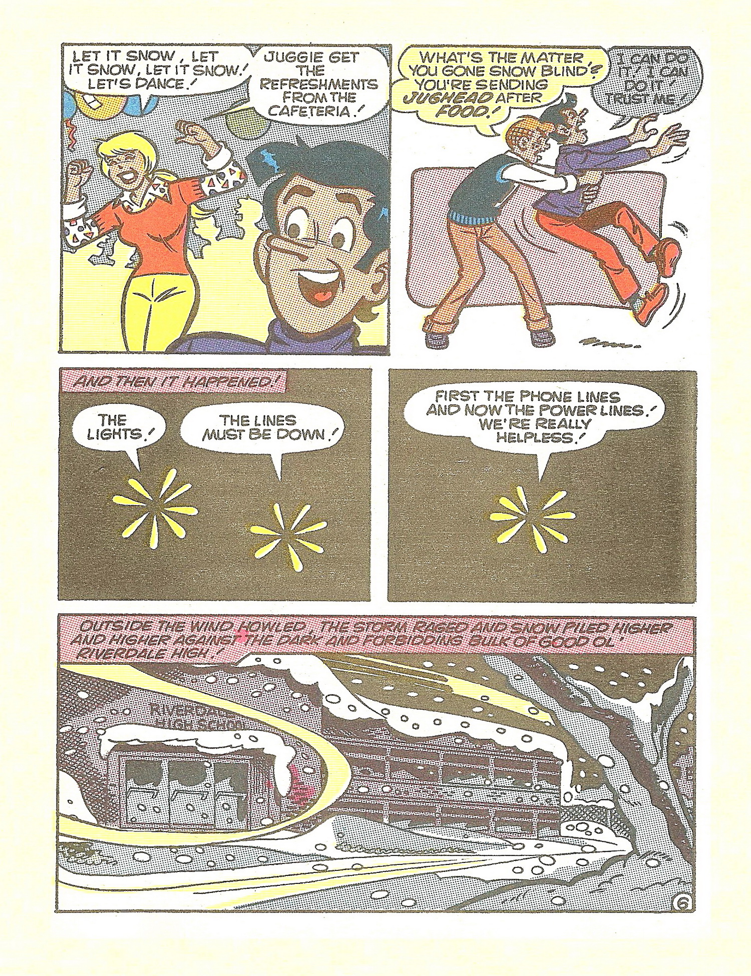 Read online Jughead Jones Comics Digest comic -  Issue #61 - 73