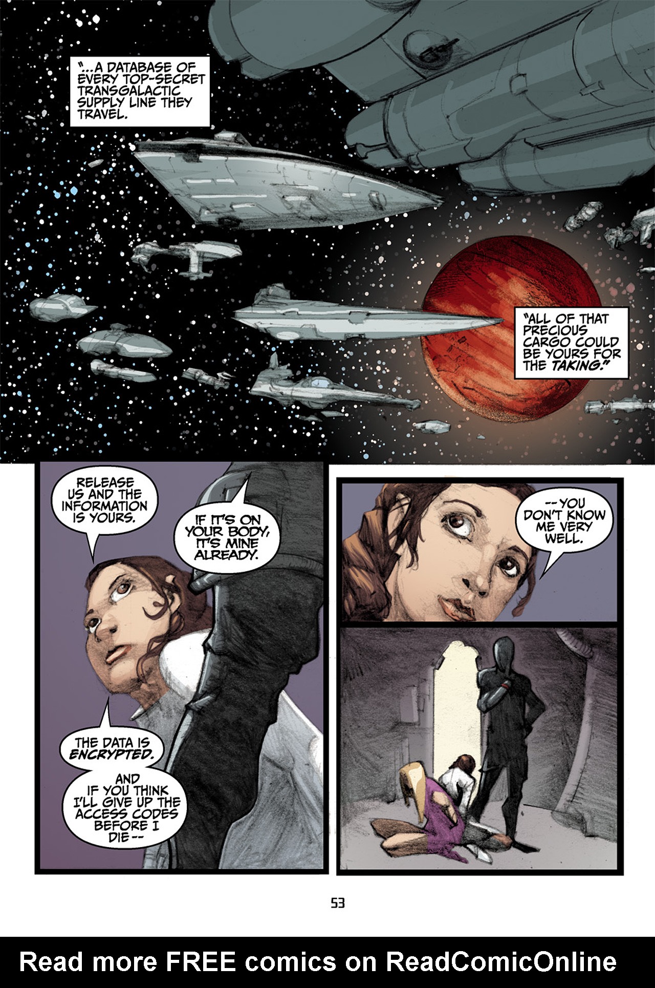 Read online Star Wars Adventures comic -  Issue # Issue Princess Leia and the Royal Ransom - 54