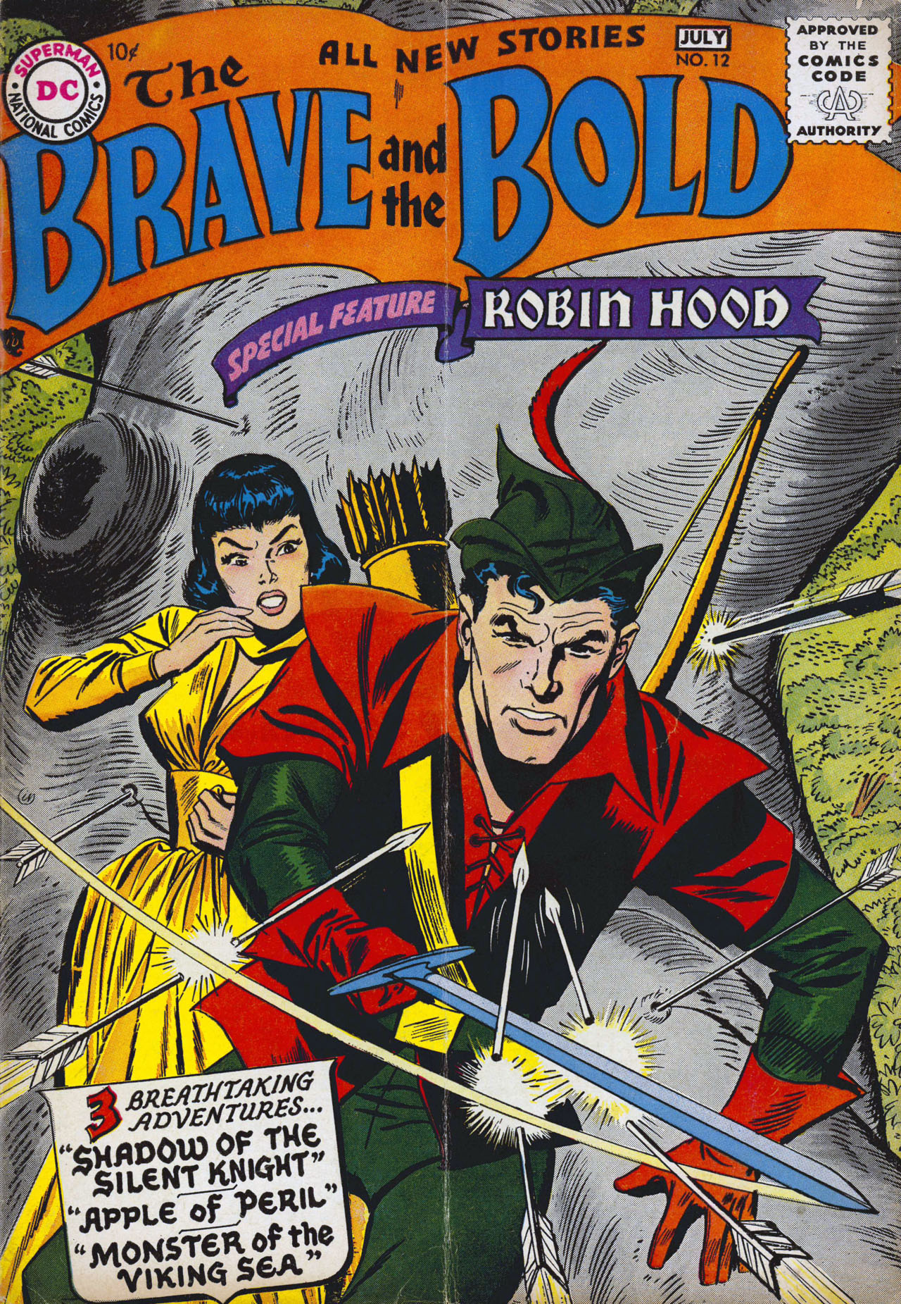 Read online The Brave and the Bold (1955) comic -  Issue #12 - 1