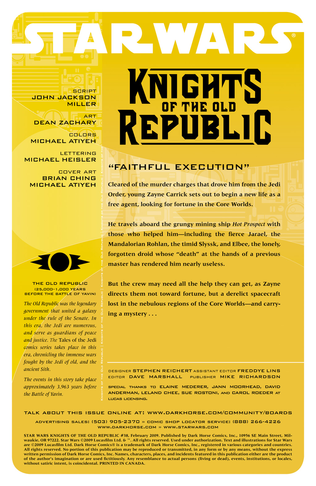 Read online Star Wars: Knights Of The Old Republic comic -  Issue #38 - 2
