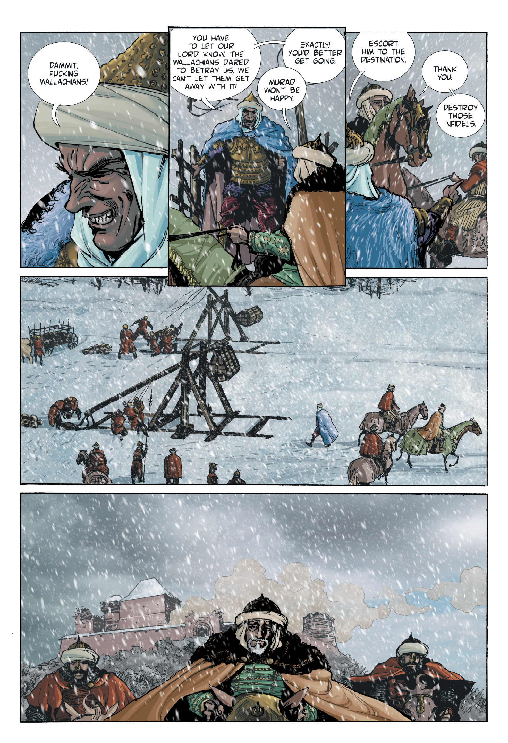 Read online Voivod: The True Story of Vlad the Impaler comic -  Issue # TPB - 106