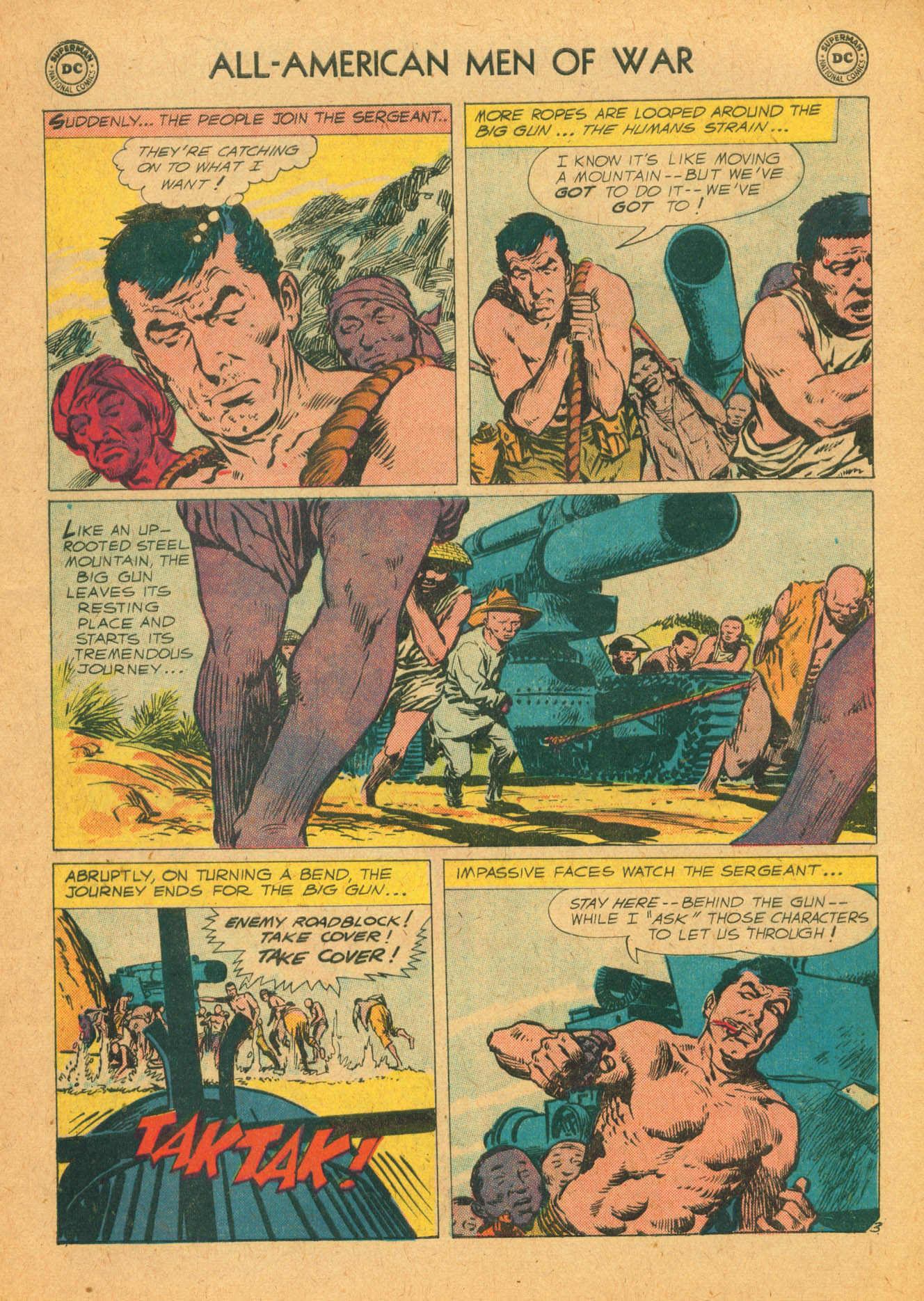 Read online All-American Men of War comic -  Issue #63 - 5