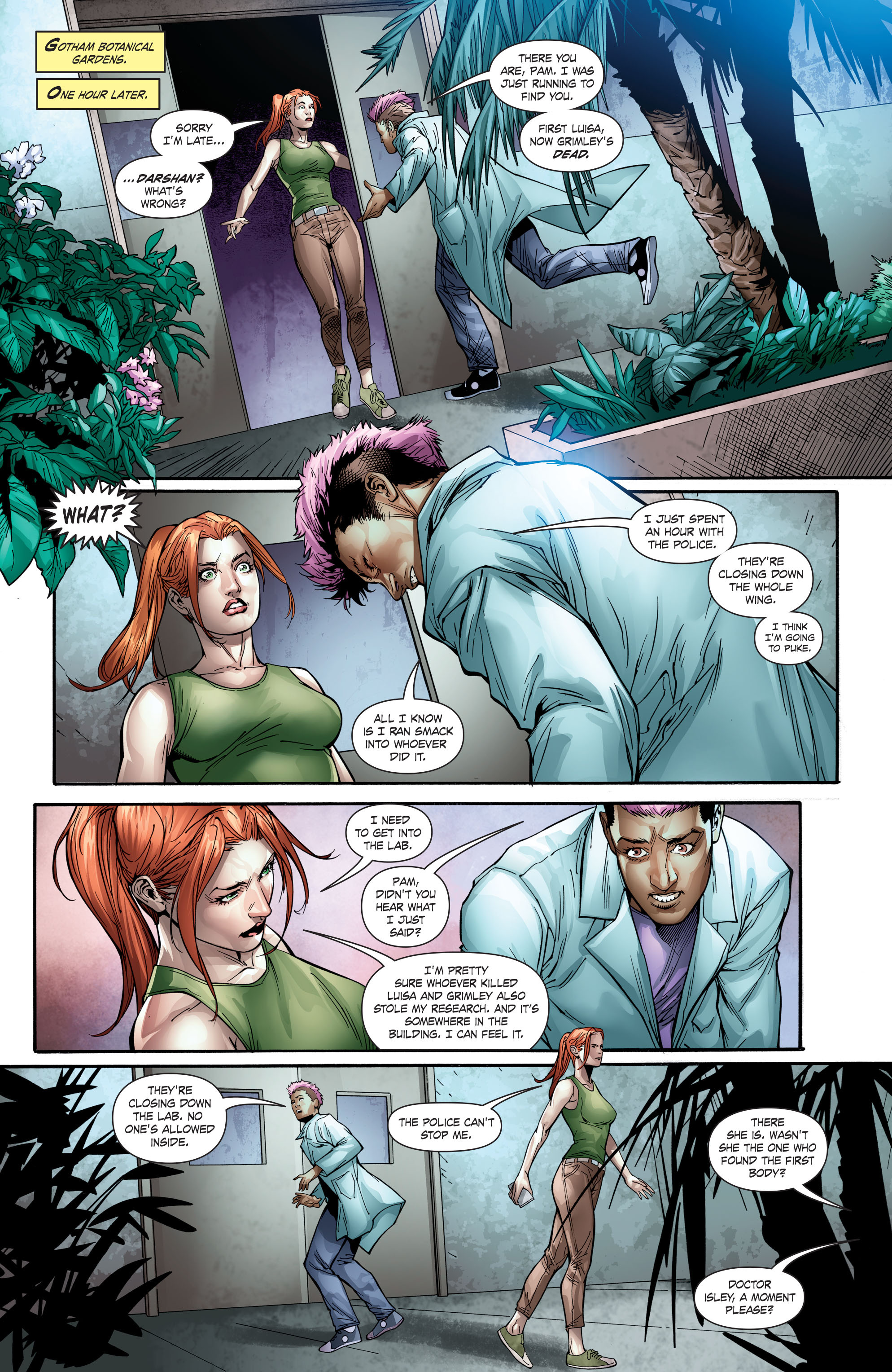 Read online Poison Ivy: Cycle of Life and Death comic -  Issue #3 - 7