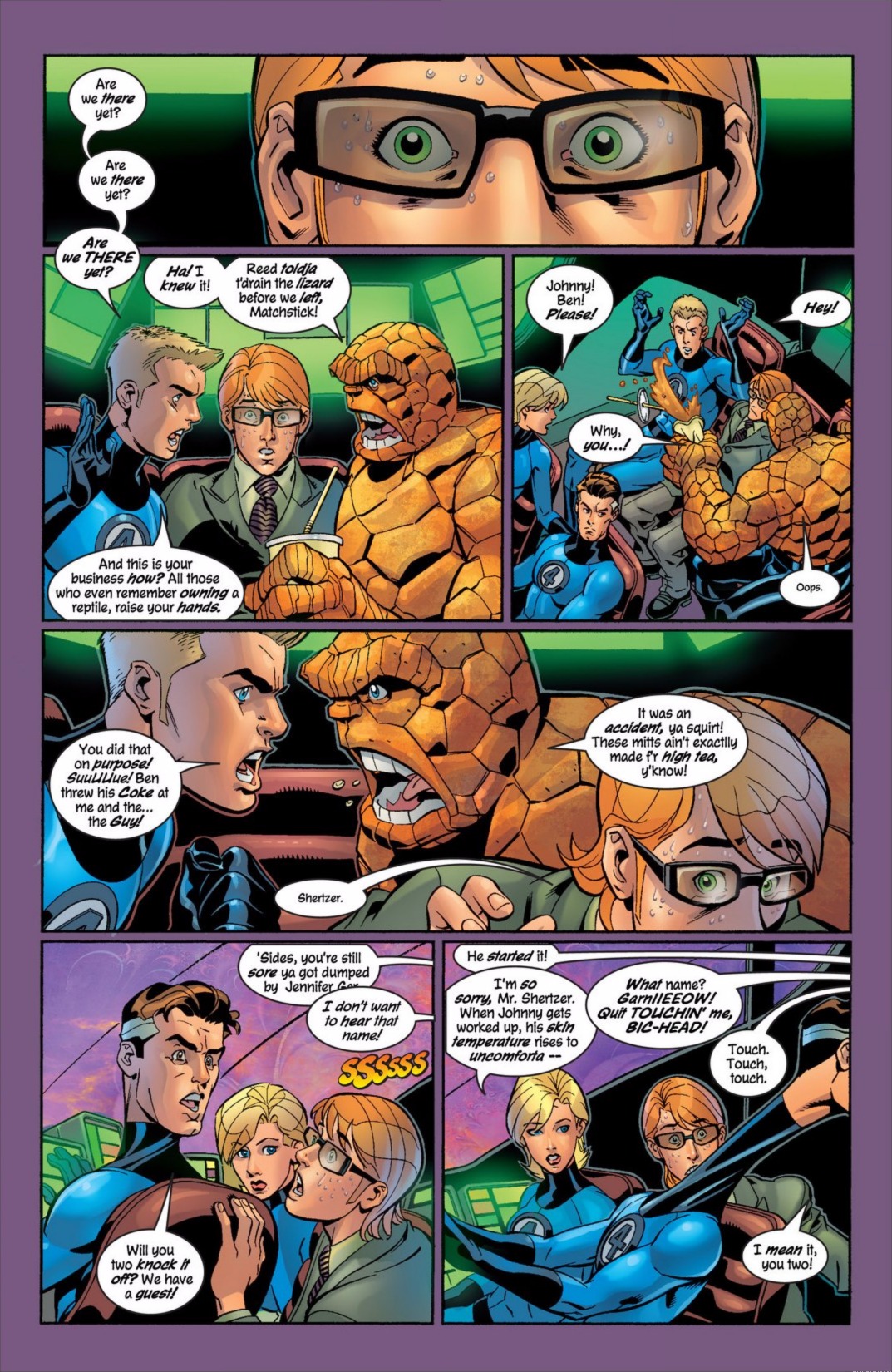 Read online Fantastic Four by Waid & Wieringo Ultimate Collection comic -  Issue # TPB 1 - 6