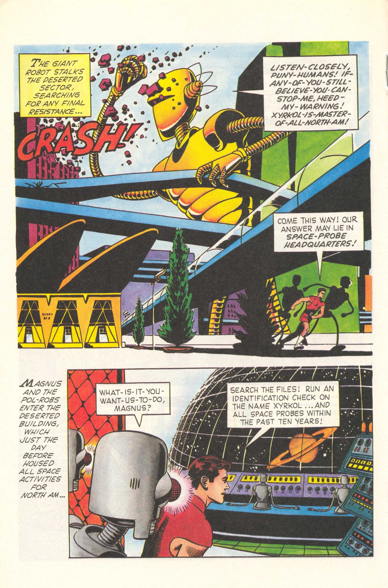 Read online Vintage Magnus, Robot Fighter comic -  Issue #2 - 17