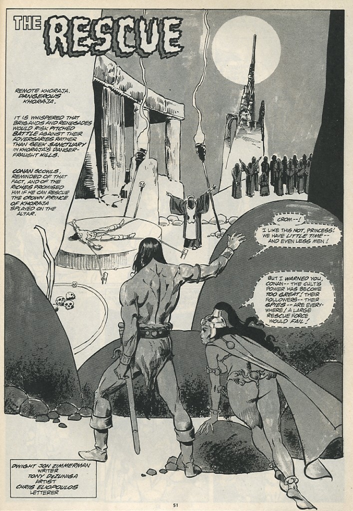 Read online The Savage Sword Of Conan comic -  Issue #181 - 53