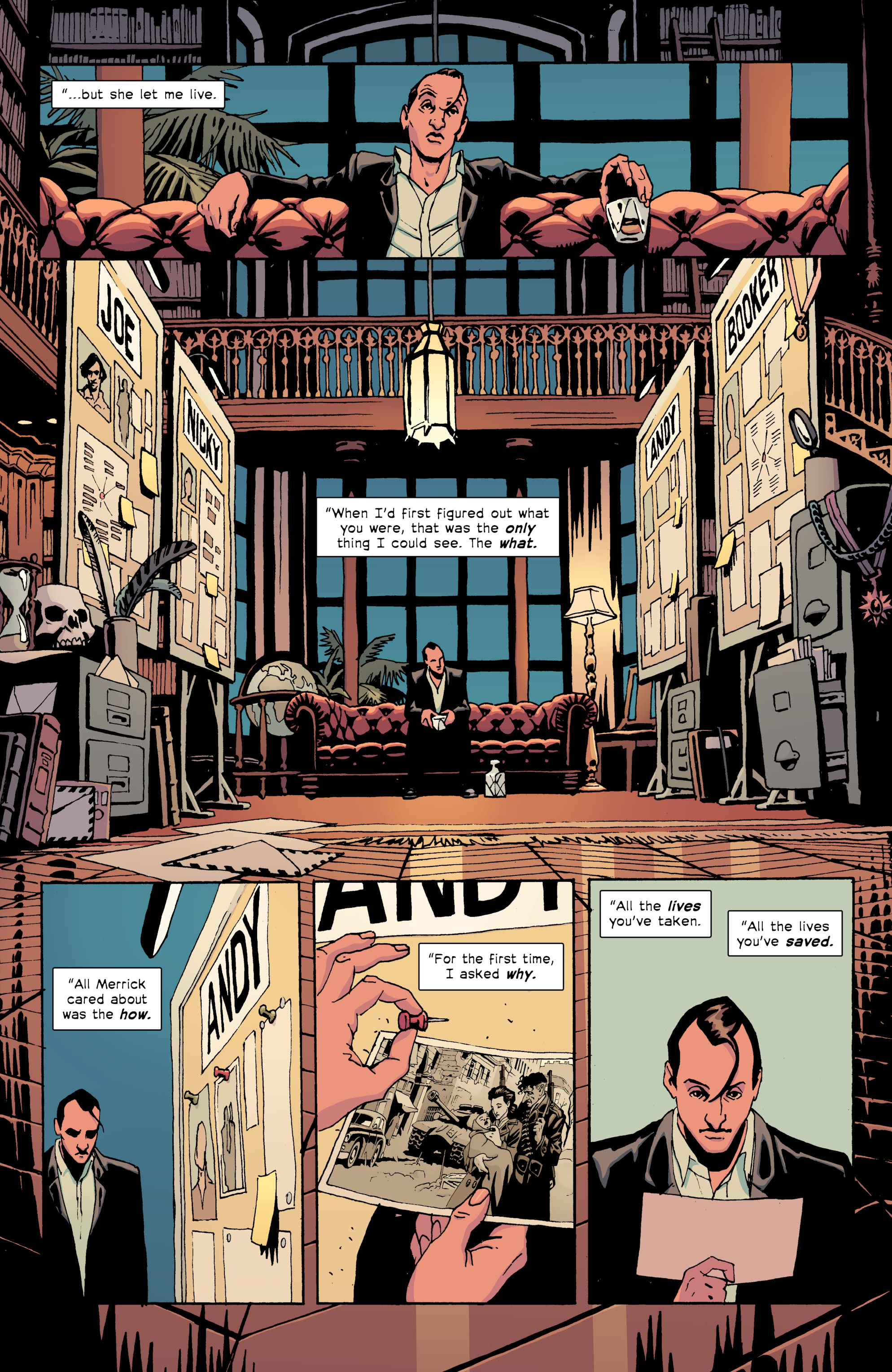 Read online The Old Guard: Force Multiplied comic -  Issue #4 - 22