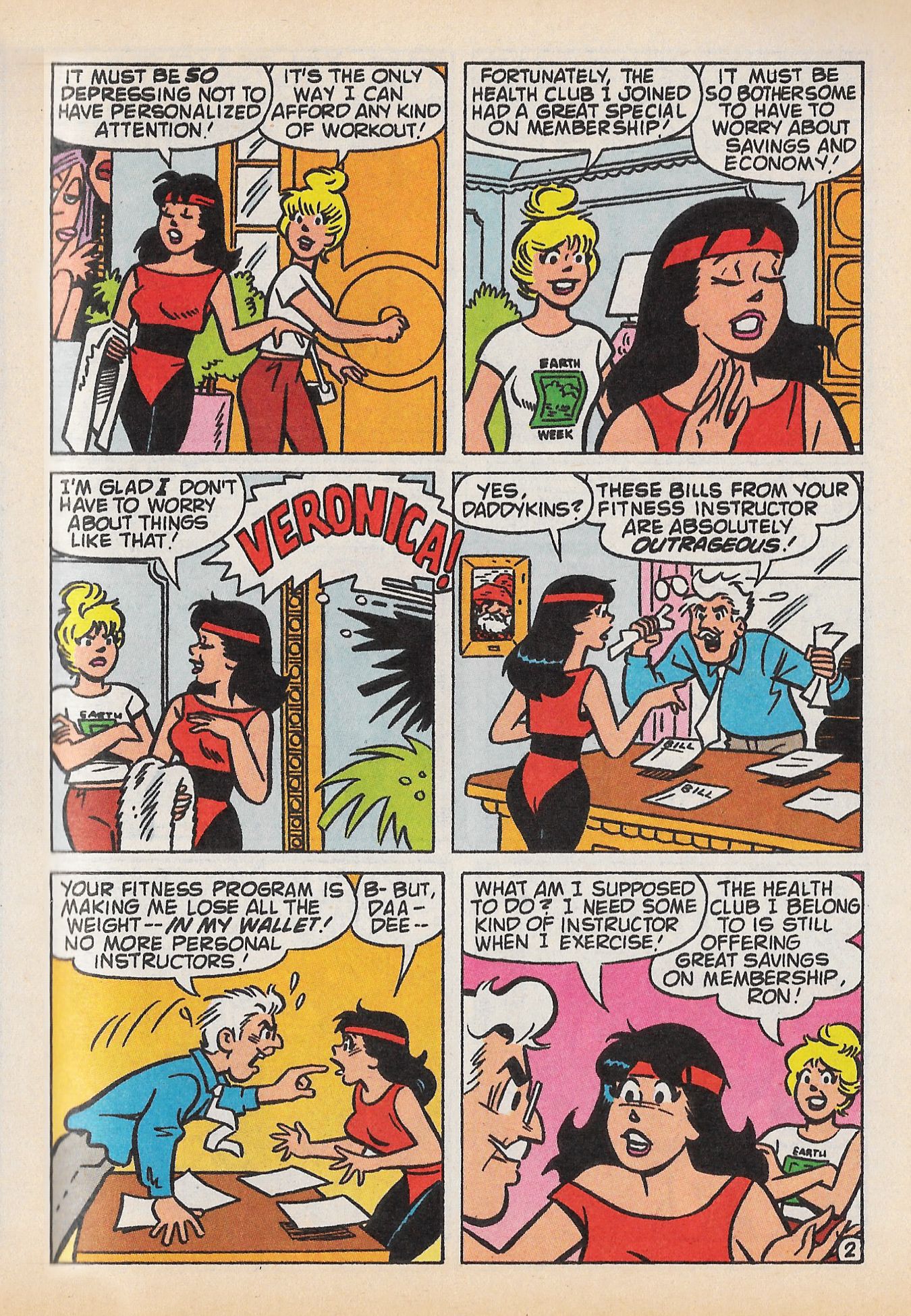 Read online Betty and Veronica Digest Magazine comic -  Issue #77 - 63
