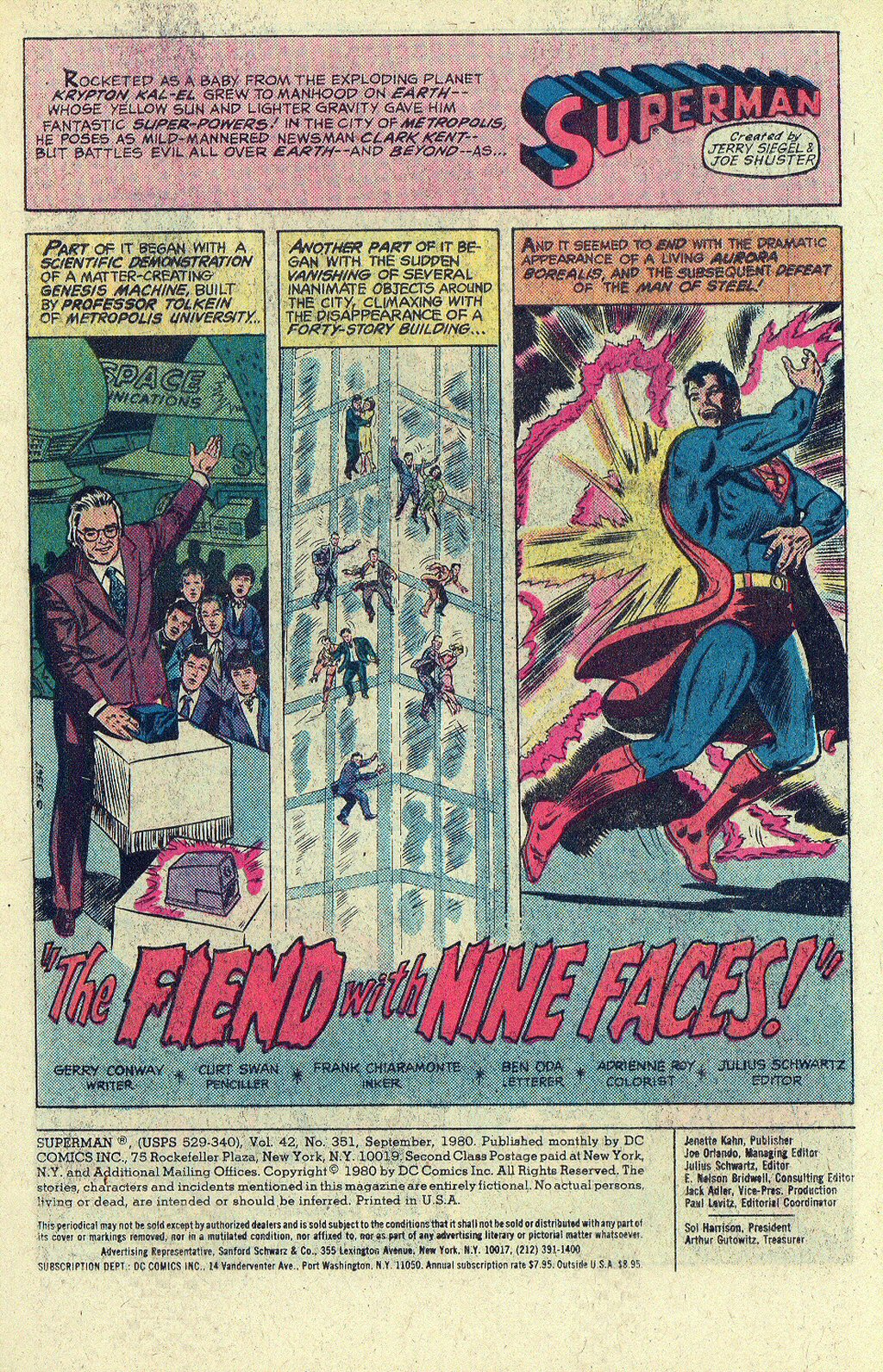 Read online Superman (1939) comic -  Issue #351 - 2