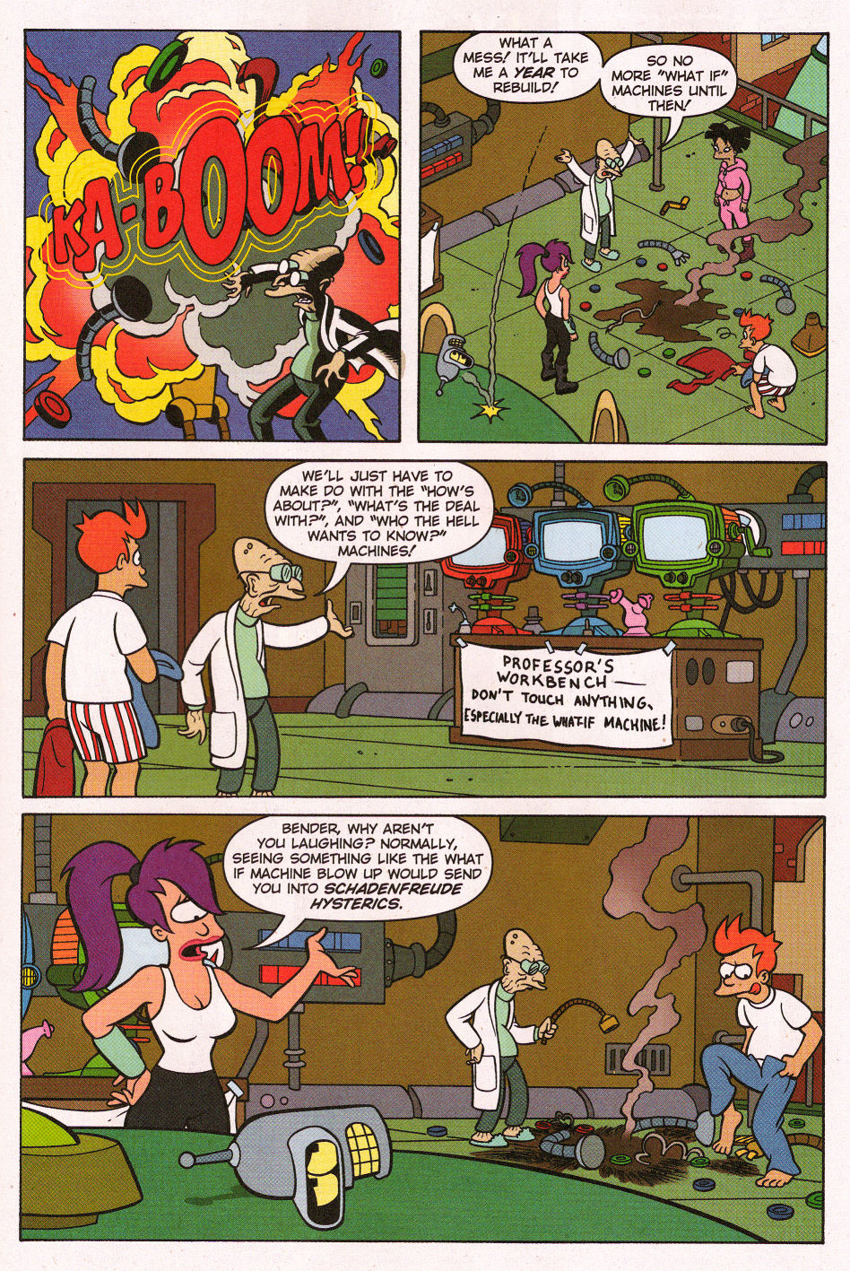 Read online Futurama Comics comic -  Issue #24 - 27