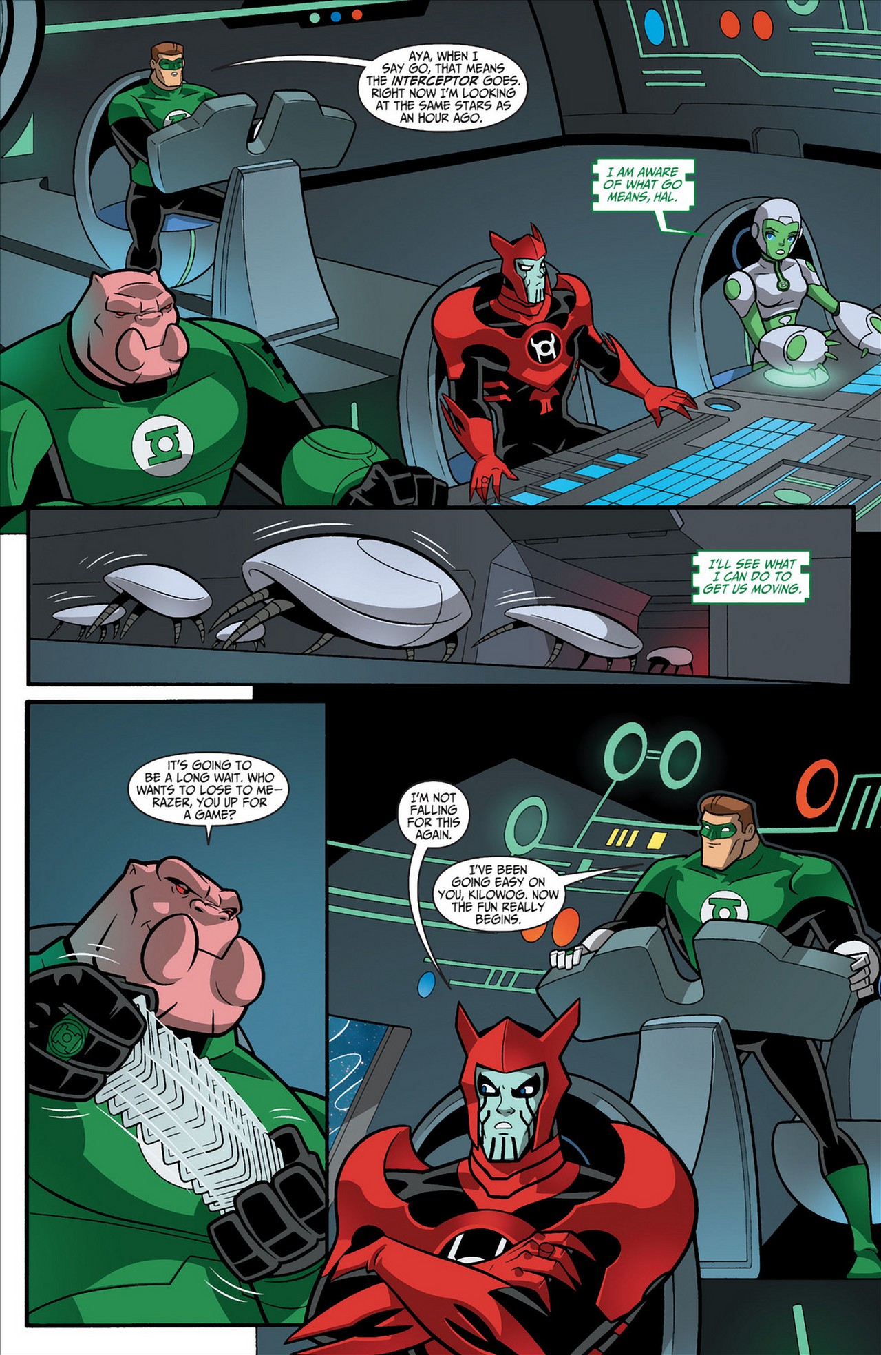 Read online Green Lantern: The Animated Series comic -  Issue #11 - 2