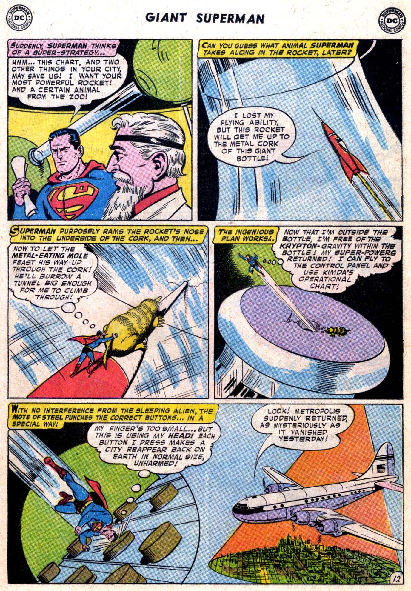 Read online Superman (1939) comic -  Issue #217 - 36