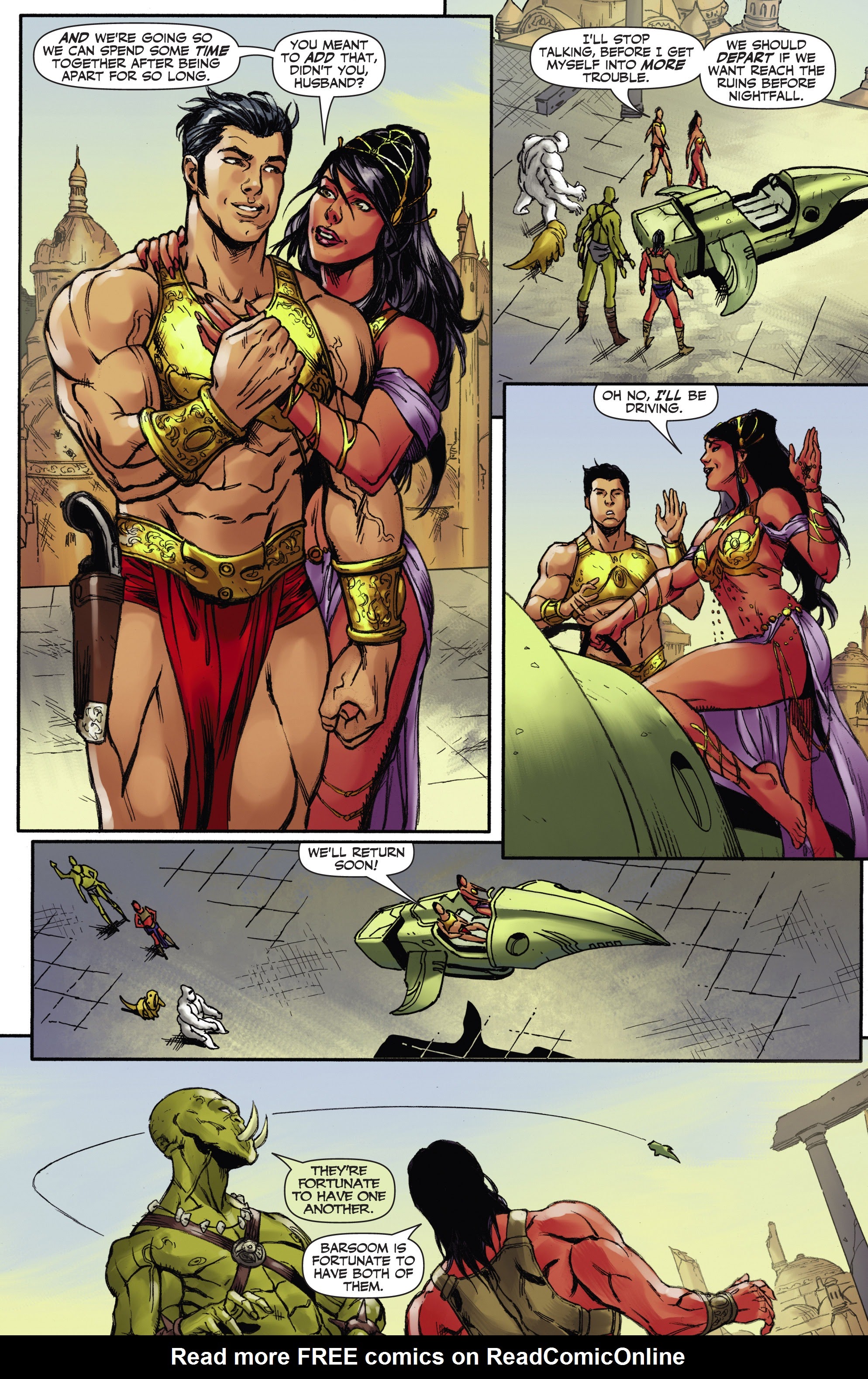 Read online John Carter, Warlord of Mars (2014) comic -  Issue #7 - 8