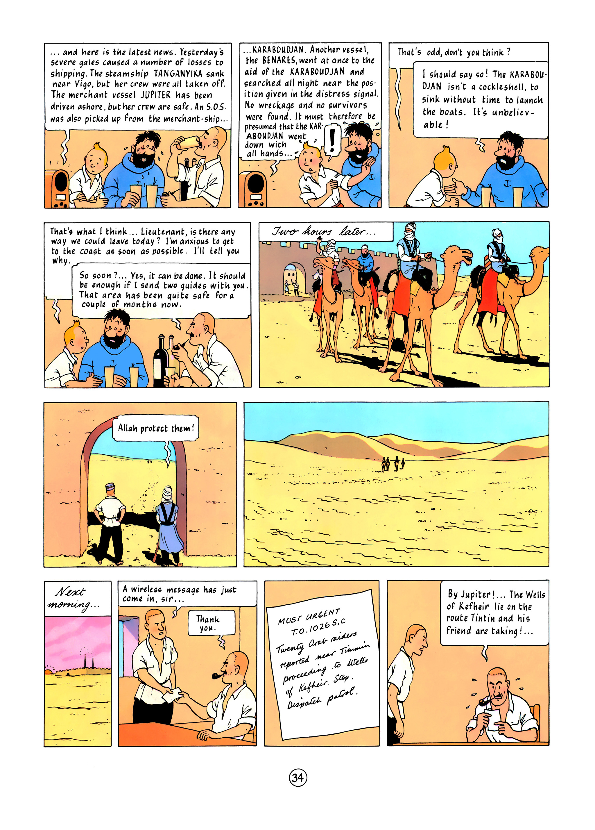 Read online The Adventures of Tintin comic -  Issue #9 - 37