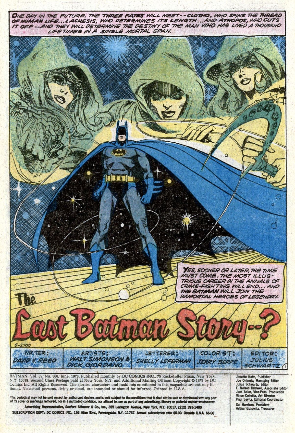 Read online Batman (1940) comic -  Issue #300 - 3