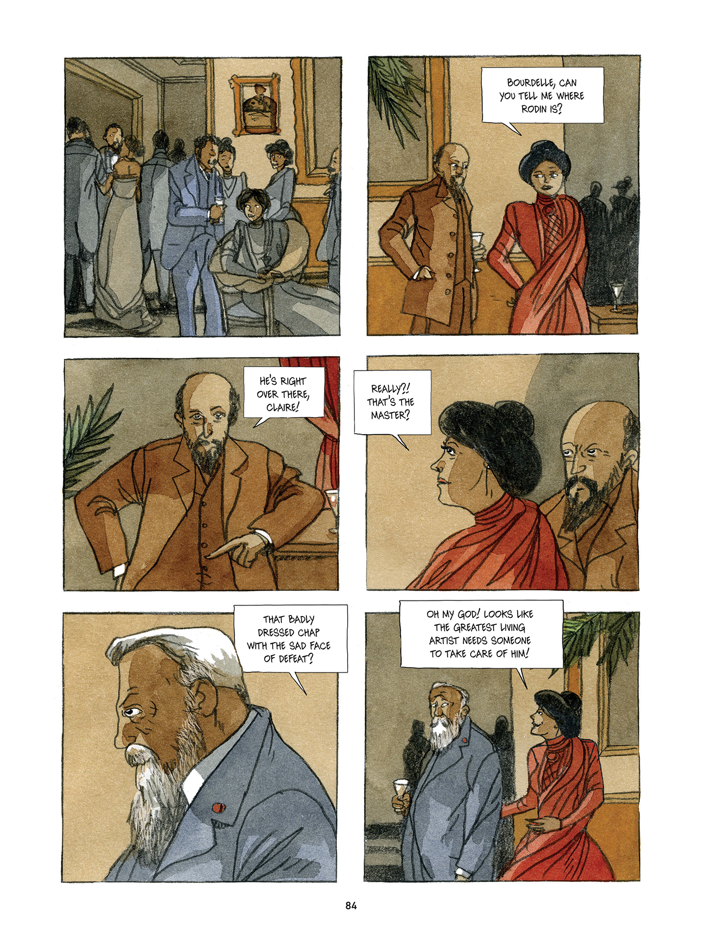 Read online Rodin: Fugit Amor, An Intimate Portrait comic -  Issue # TPB - 85