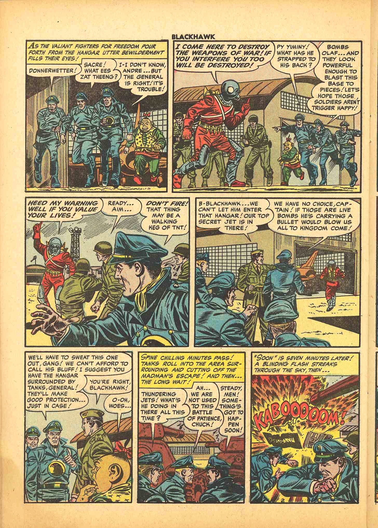 Read online Blackhawk (1957) comic -  Issue #79 - 28