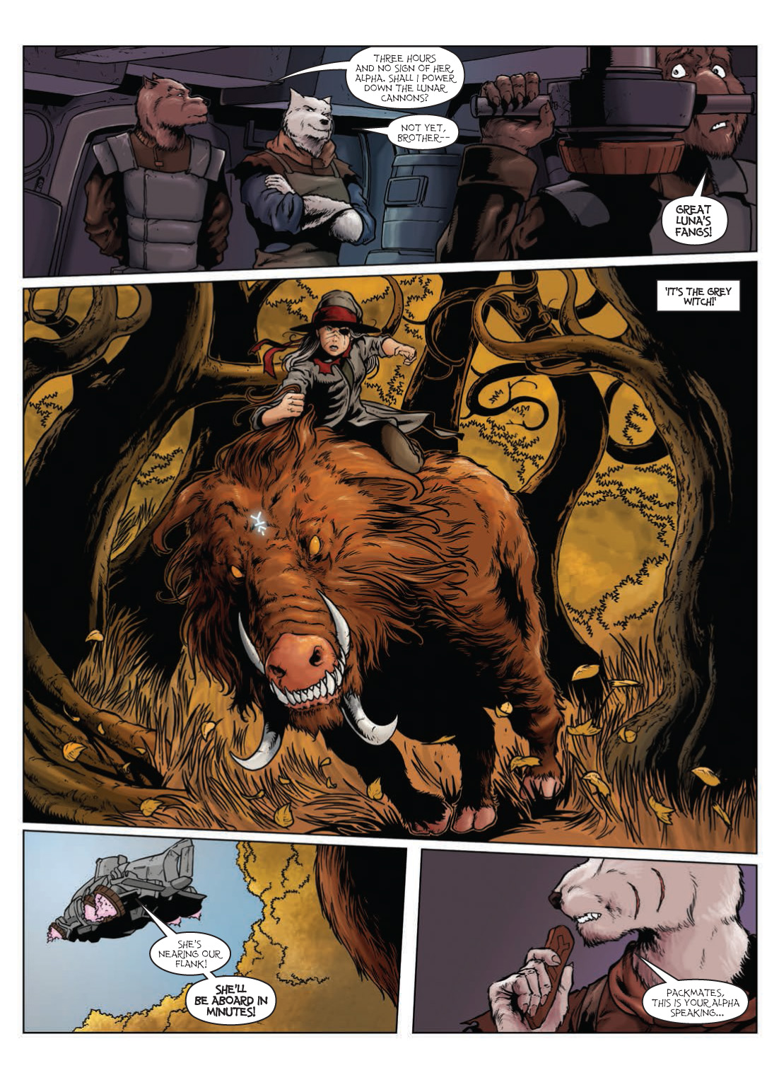 Read online Age of the Wolf comic -  Issue # TPB - 116