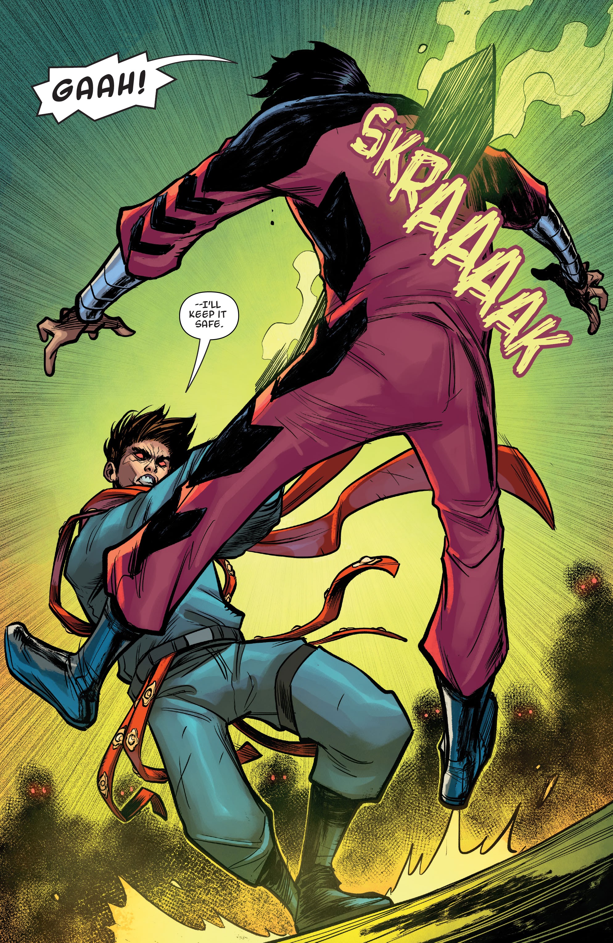 Read online Aero & Sword Master: Origins And Odysseys comic -  Issue # TPB - 78