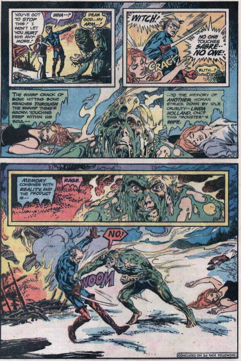 Read online Swamp Thing (1972) comic -  Issue #23 - 17