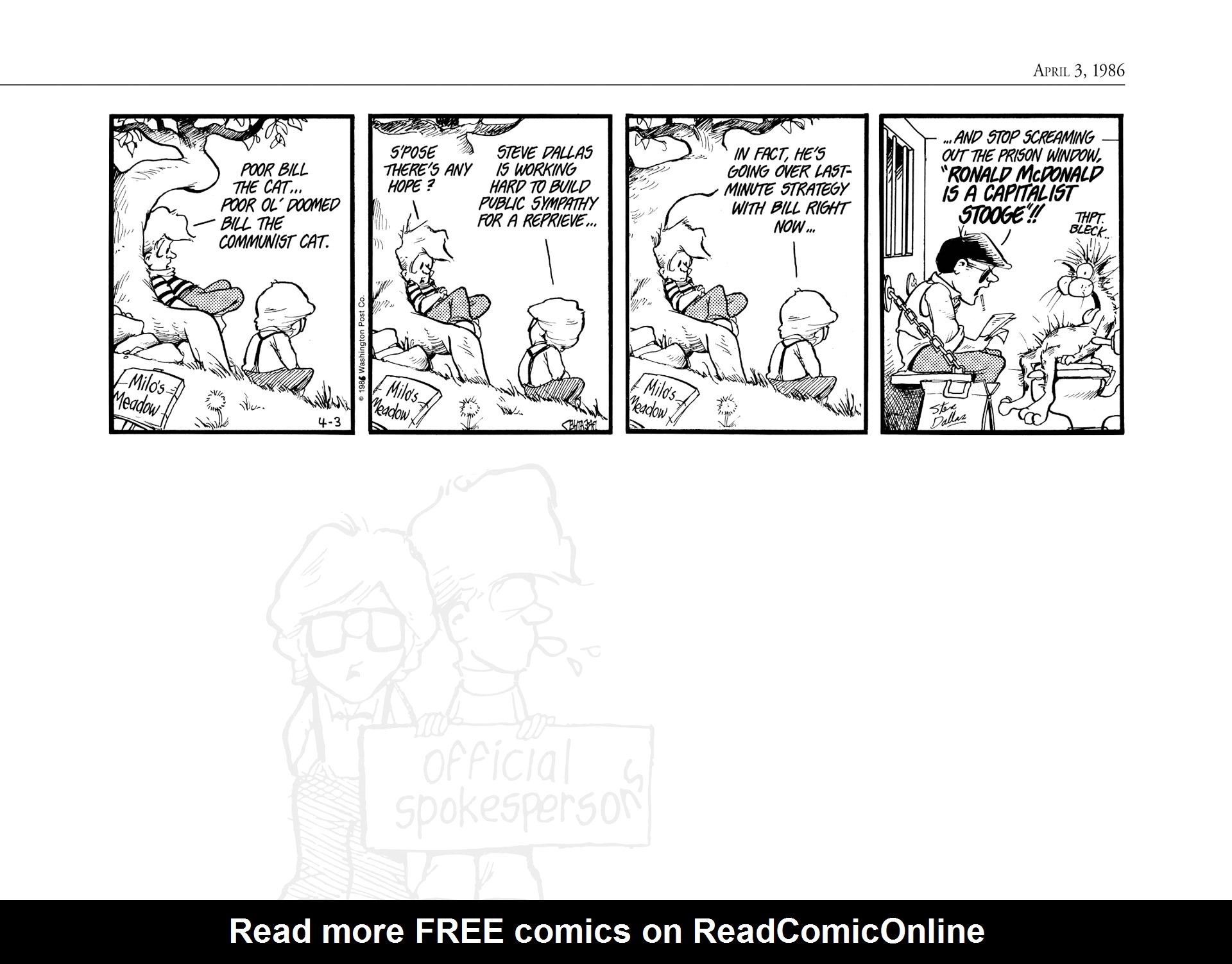 Read online The Bloom County Digital Library comic -  Issue # TPB 6 (Part 1) - 52