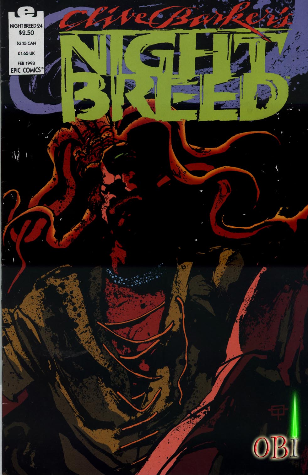 Read online Clive Barker's Night Breed (1990) comic -  Issue #24 - 1