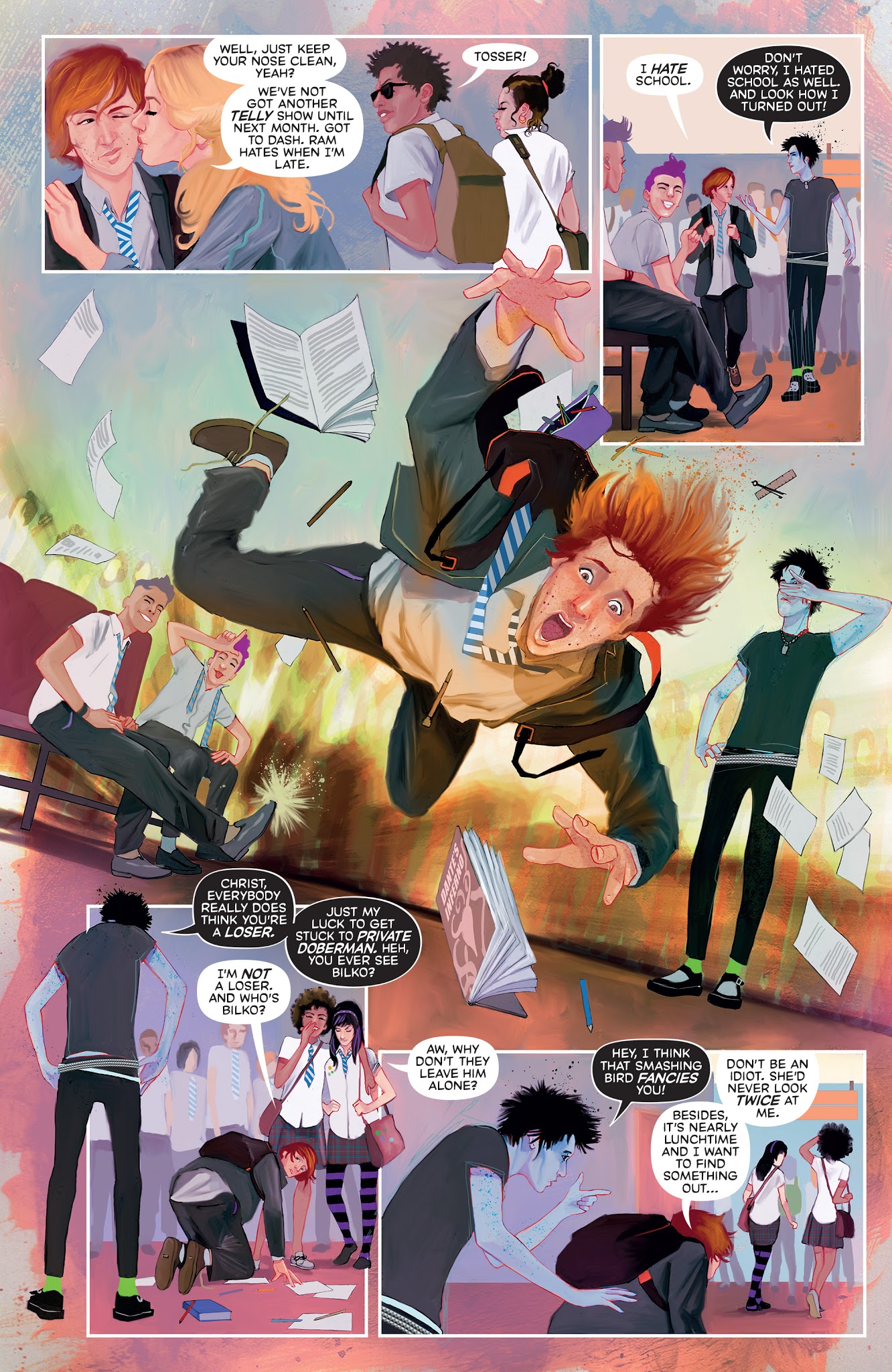 Read online Punks Not Dead comic -  Issue #2 - 8