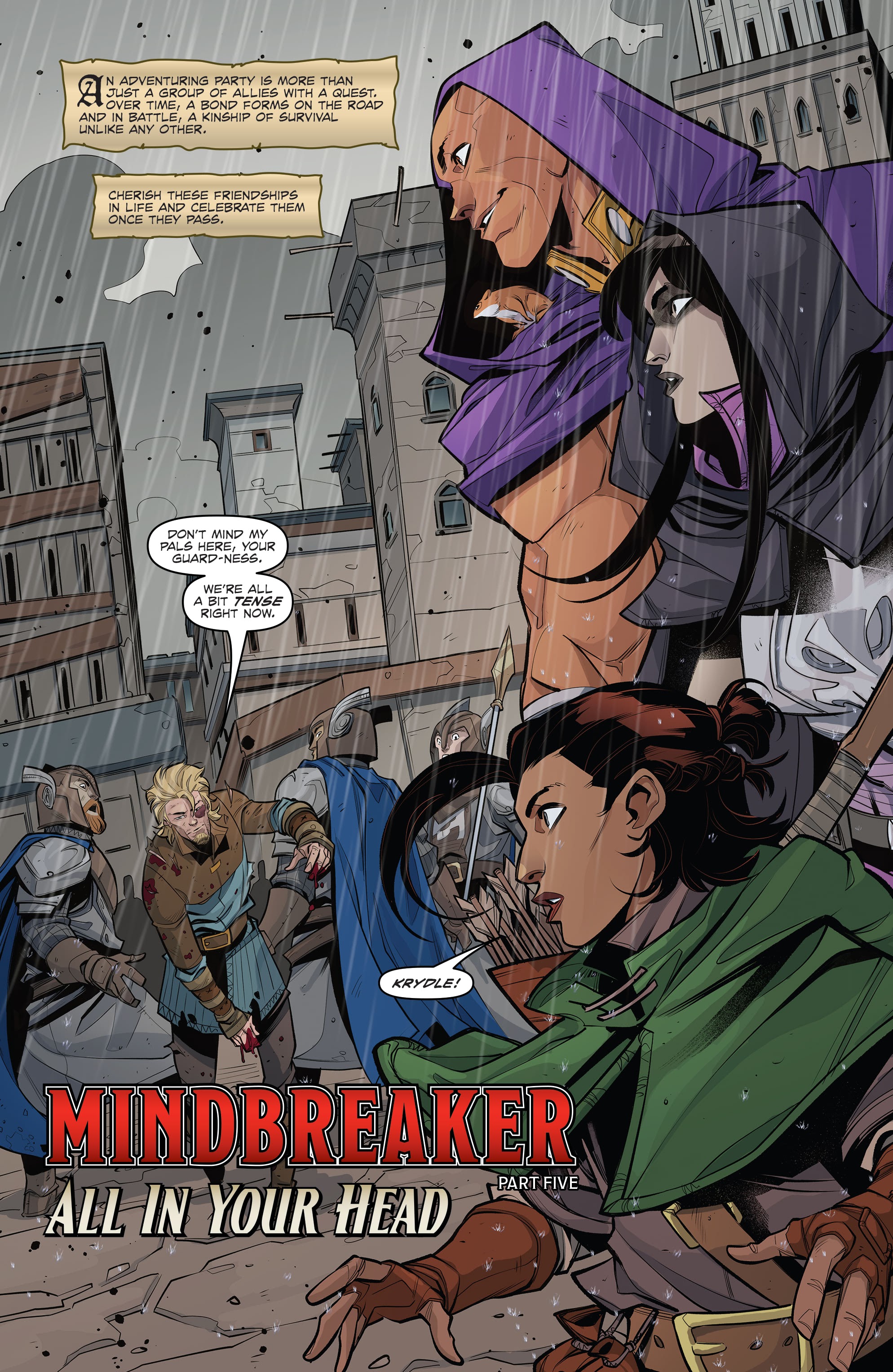 Read online Dungeons and Dragons Mindbreaker comic -  Issue #5 - 4