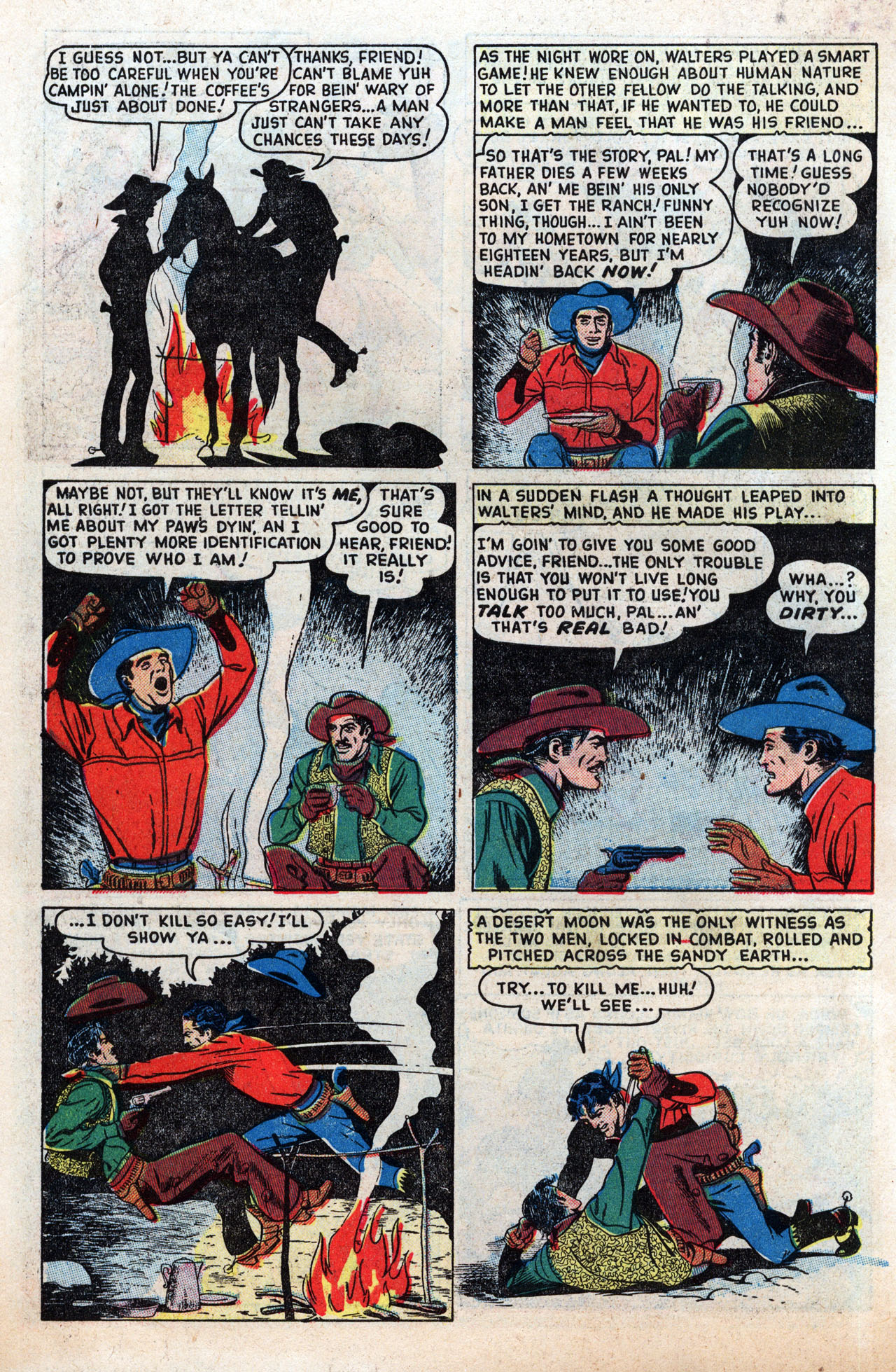 Read online Two Gun Western (1950) comic -  Issue #5 - 30