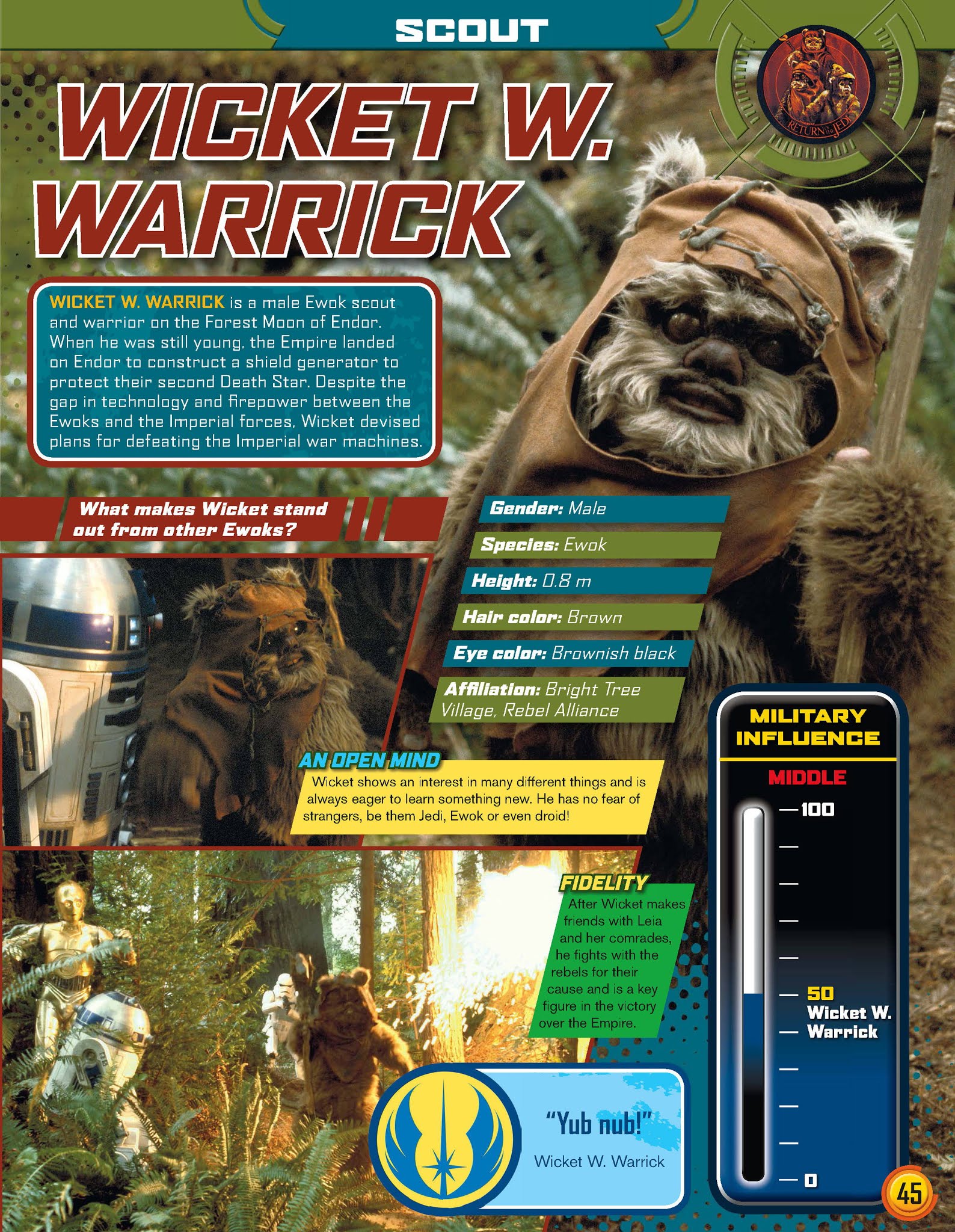 Read online Star Wars Jedi Master Magazine comic -  Issue #6 - 45