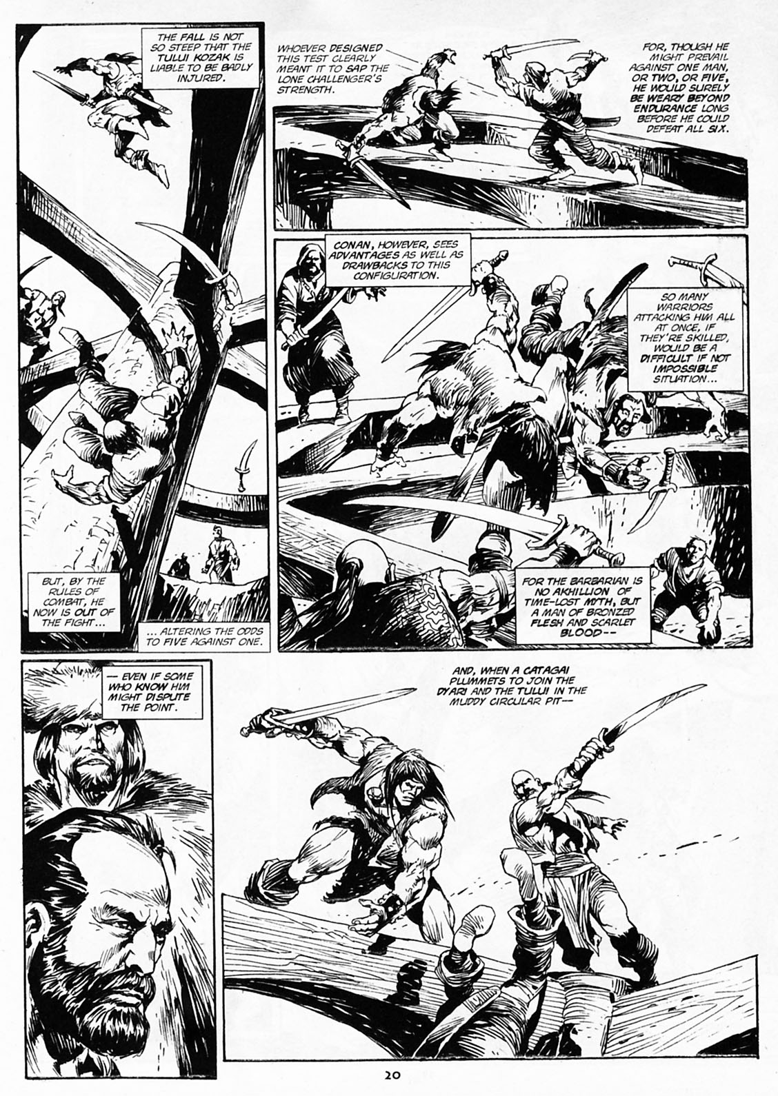 The Savage Sword Of Conan issue 218 - Page 19