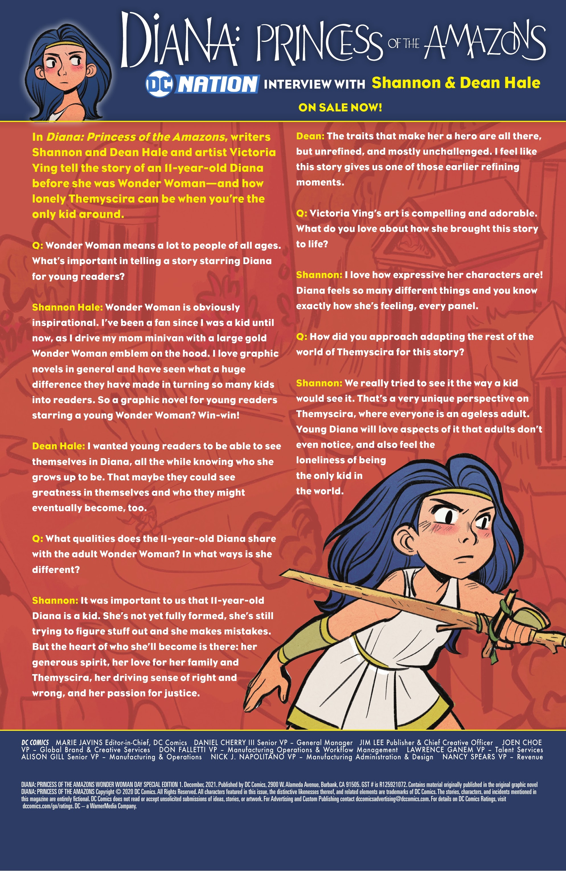 Read online Diana: Princess of the Amazons Wonder Woman Day Special Edition comic -  Issue # Full - 26