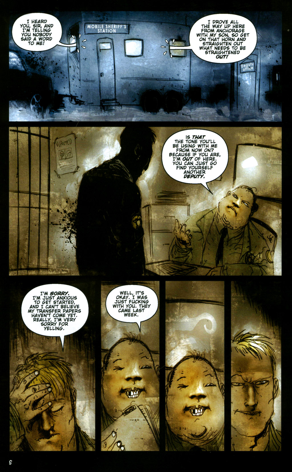 Read online 30 Days of Night: Return to Barrow comic -  Issue #1 - 10